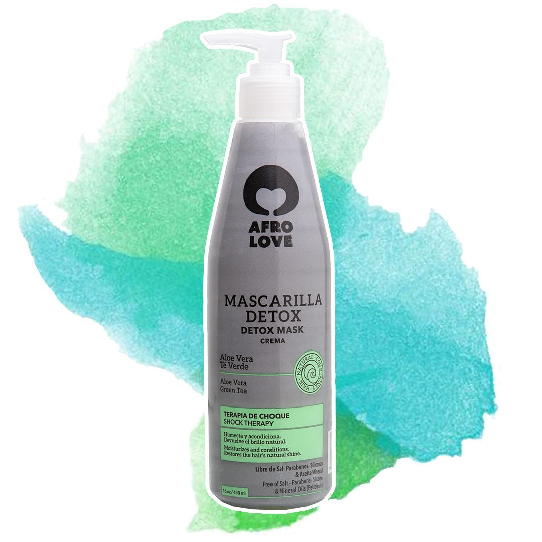 Maschera disintossicante con aloe vera e tè verde Detox Maske mit Aloe Vera & Grüntee - lockenkopf