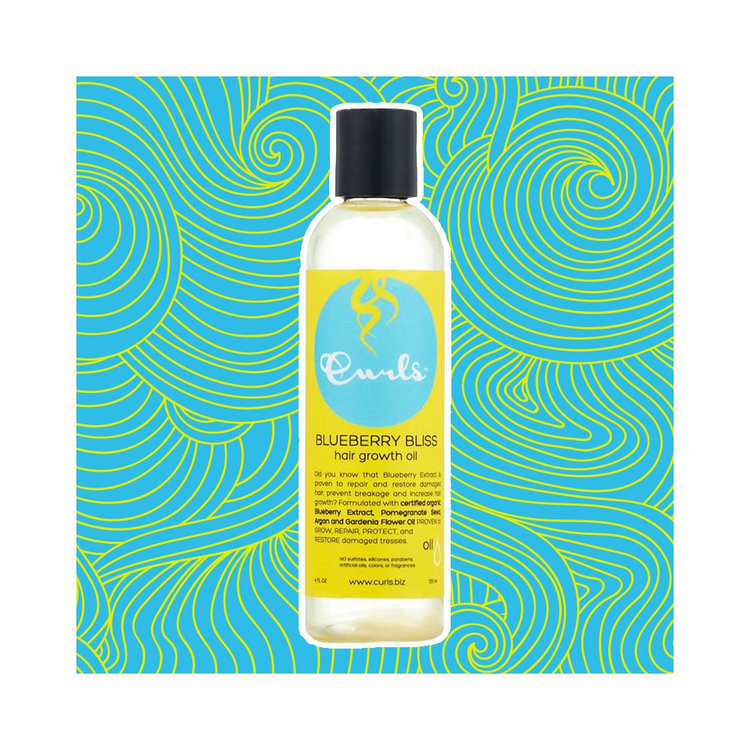 Olio per la crescita dei capelli al mirtillo Blueberry Bliss Hair Growth Oil - lockenkopf