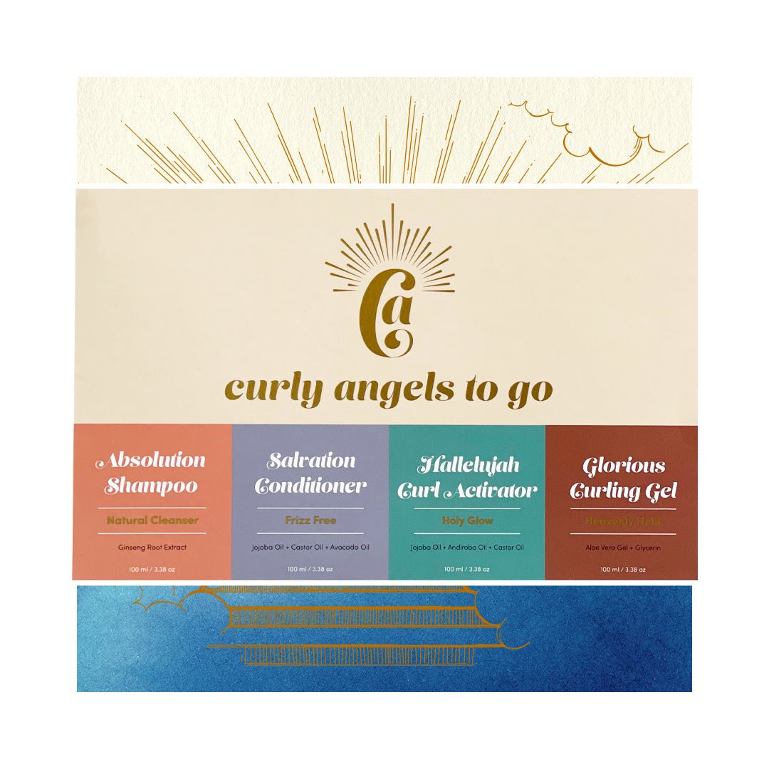 Set da viaggio Curly Angels to go Curly Angels to go Travel Set - lockenkopf