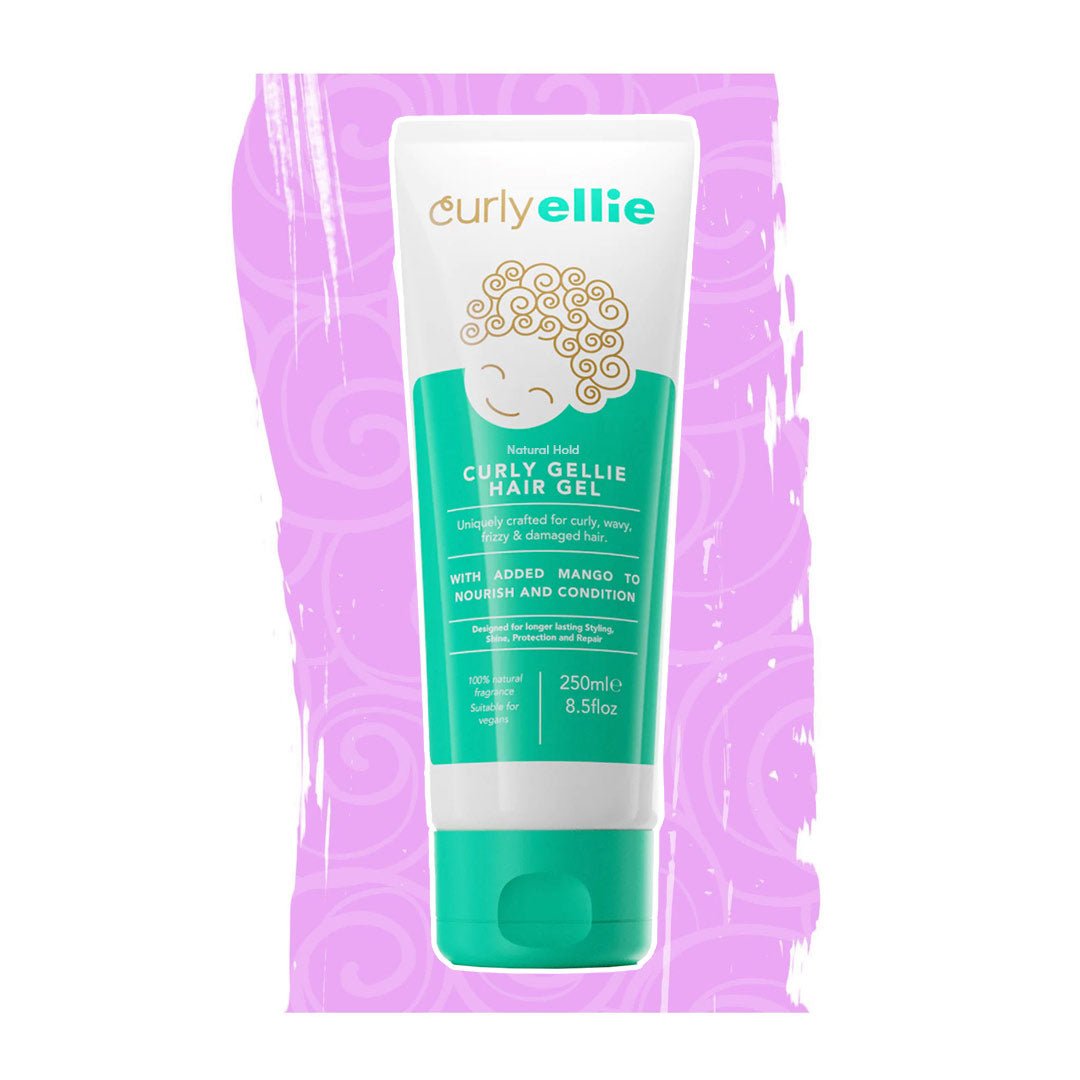 Gel per capelli a tenuta naturale Curly Gellie Curly Gellie Natural Hold Hair Gel - lockenkopf