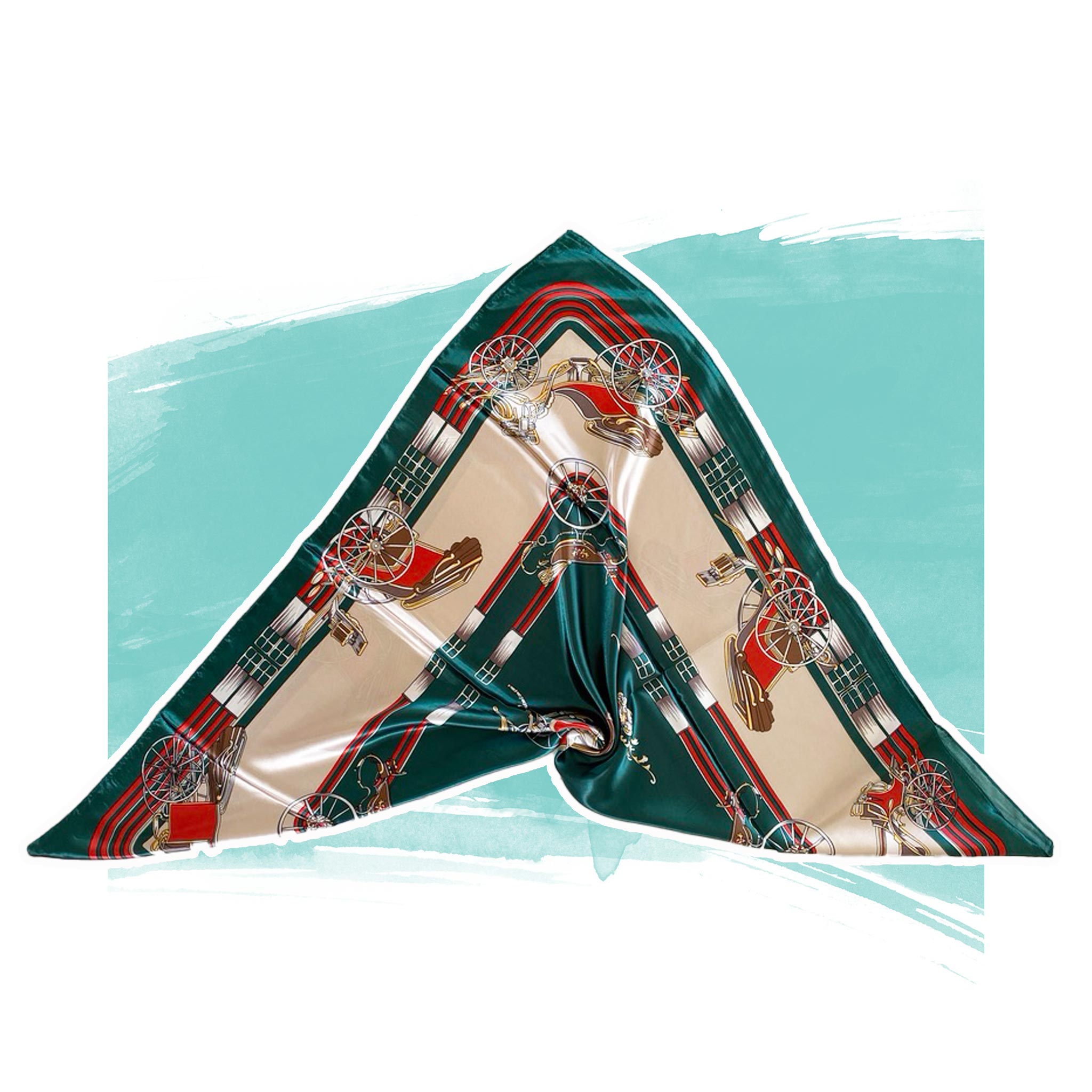 Foulard 90/90 lockenkopf | Foulard 90/90 - lockenkopf