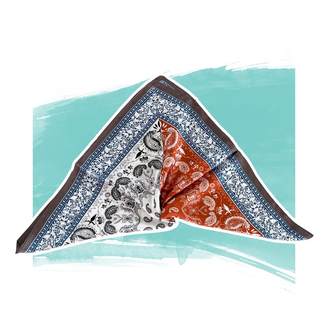 Foulard 60/60 Kopftuch 60/60 - lockenkopf