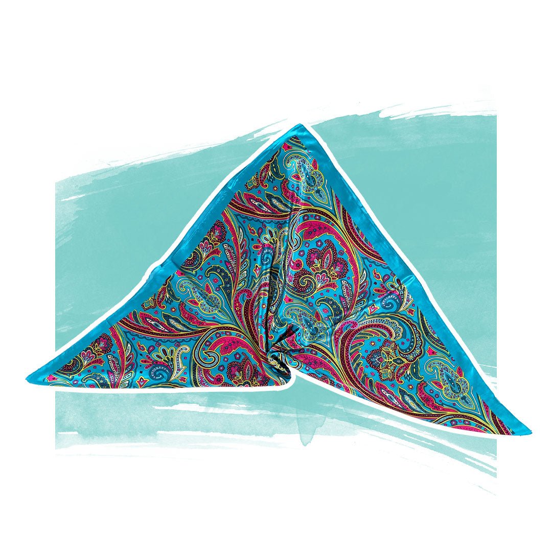 Foulard 90/90 Kopftuch 90/90 - lockenkopf