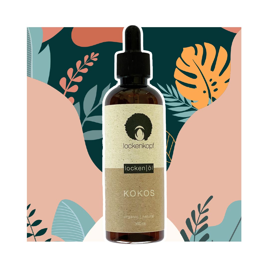 olio di cocco per ricci locken öl kokos - lockenkopf