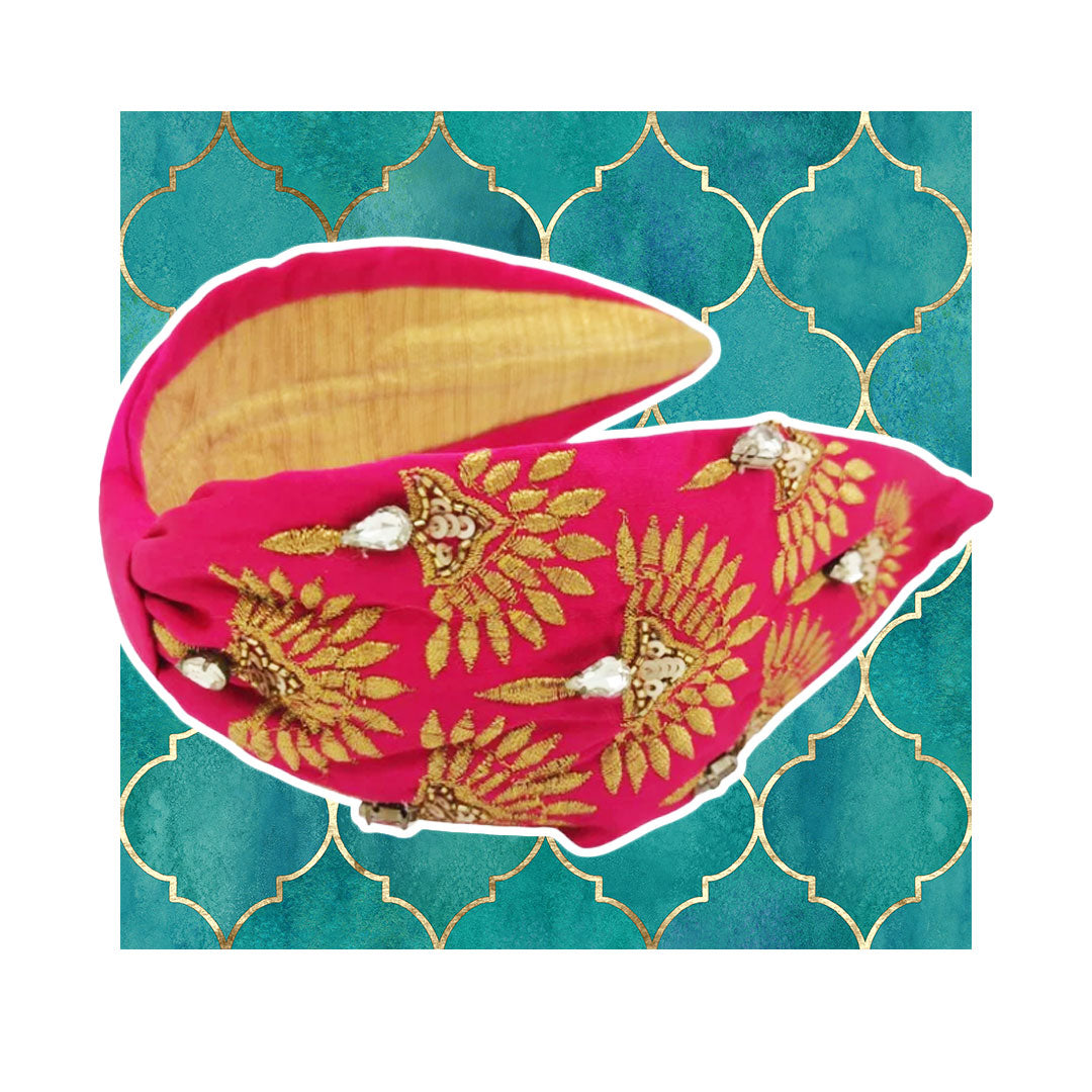 Fascia per capelli Couture lockenkopf-namjosh-archetto-artdeco-rosa.jpg