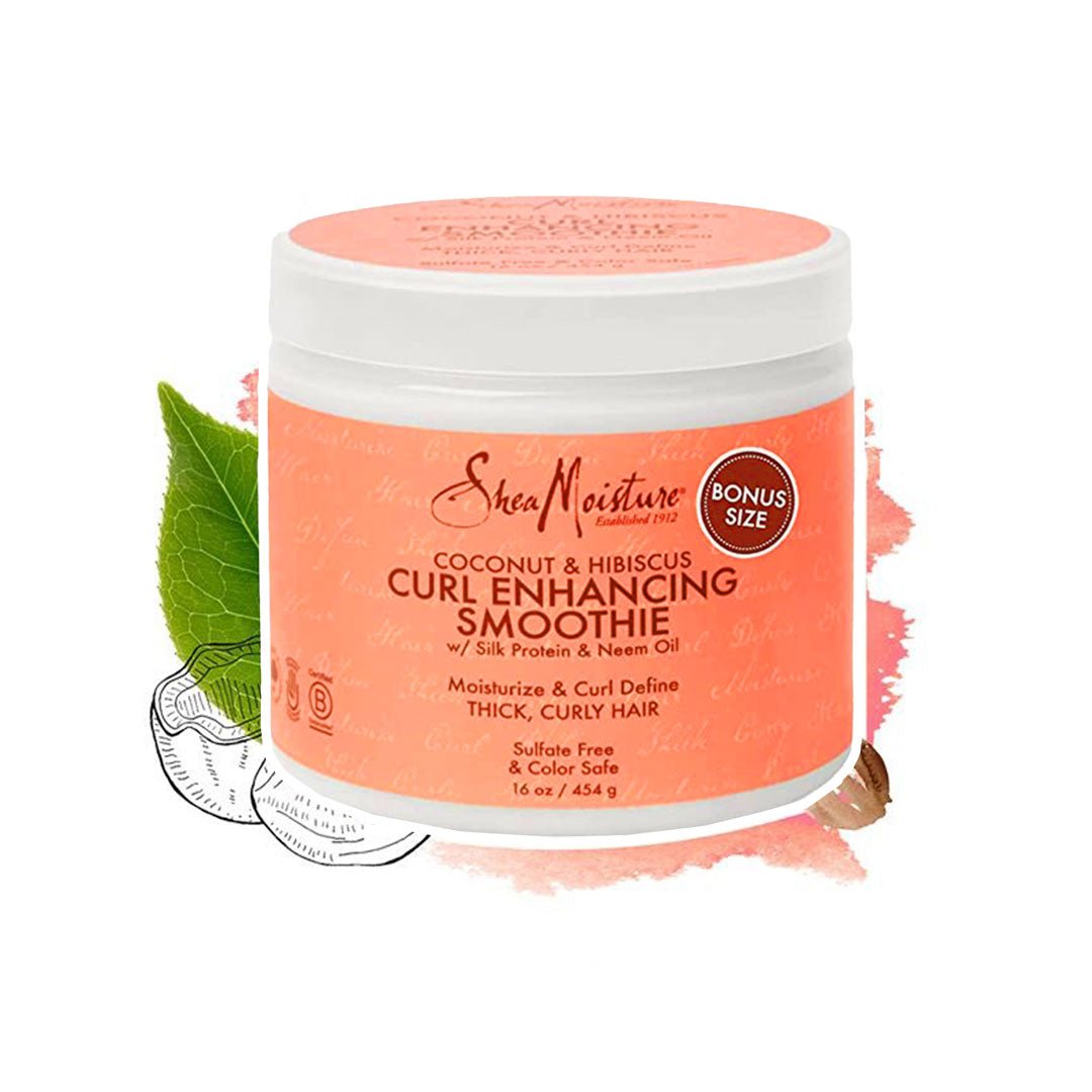 Frullato al cocco e ibisco per migliorare i ricci (grande) Coconut & Hibiscus Curl Enhancing Smoothie (large) - lockenkopf