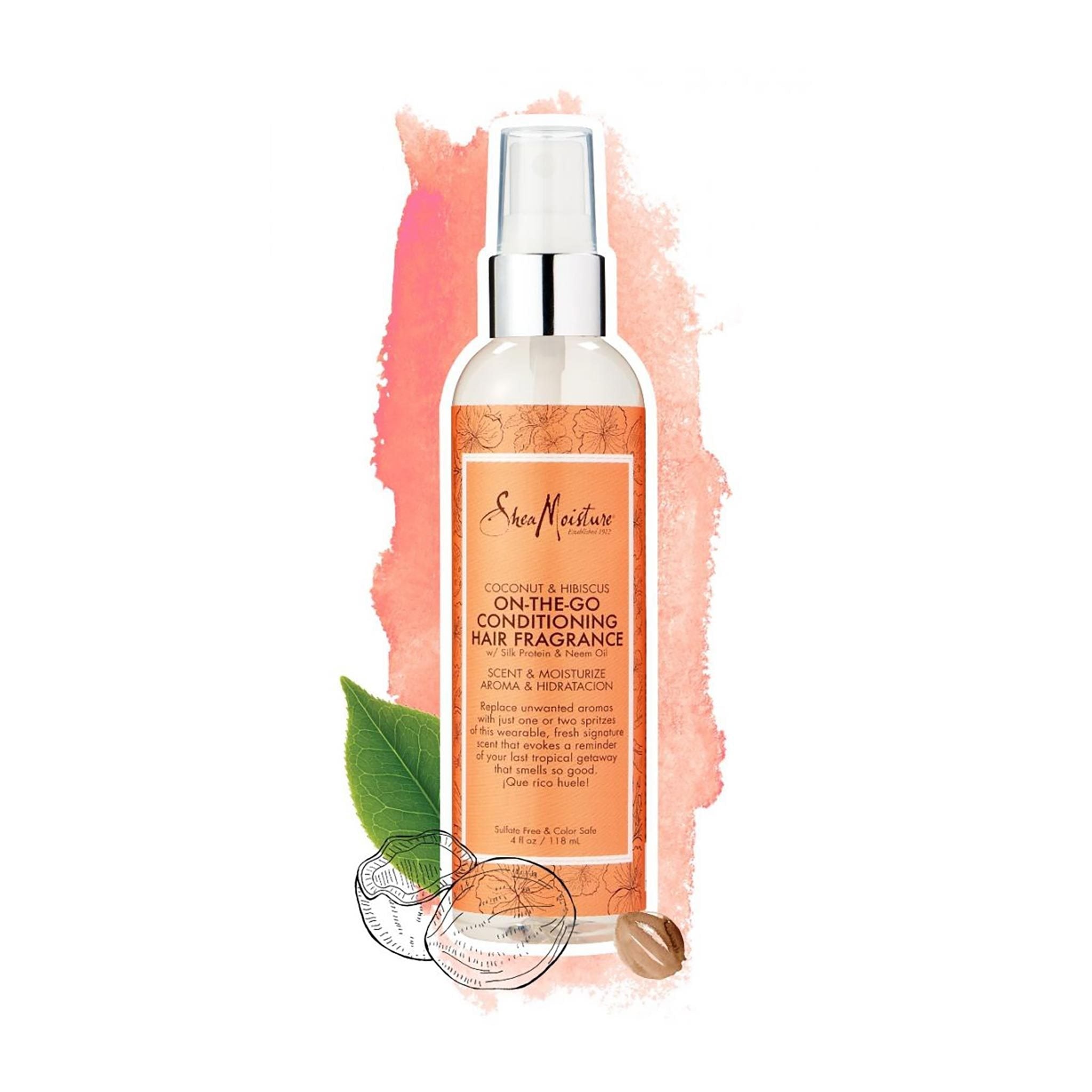 Fragranza condizionante per capelli al cocco e ibisco On-The-Go Coconut & Hibiscus On - The - Go Conditioning Hair Fragrance - lockenkopf