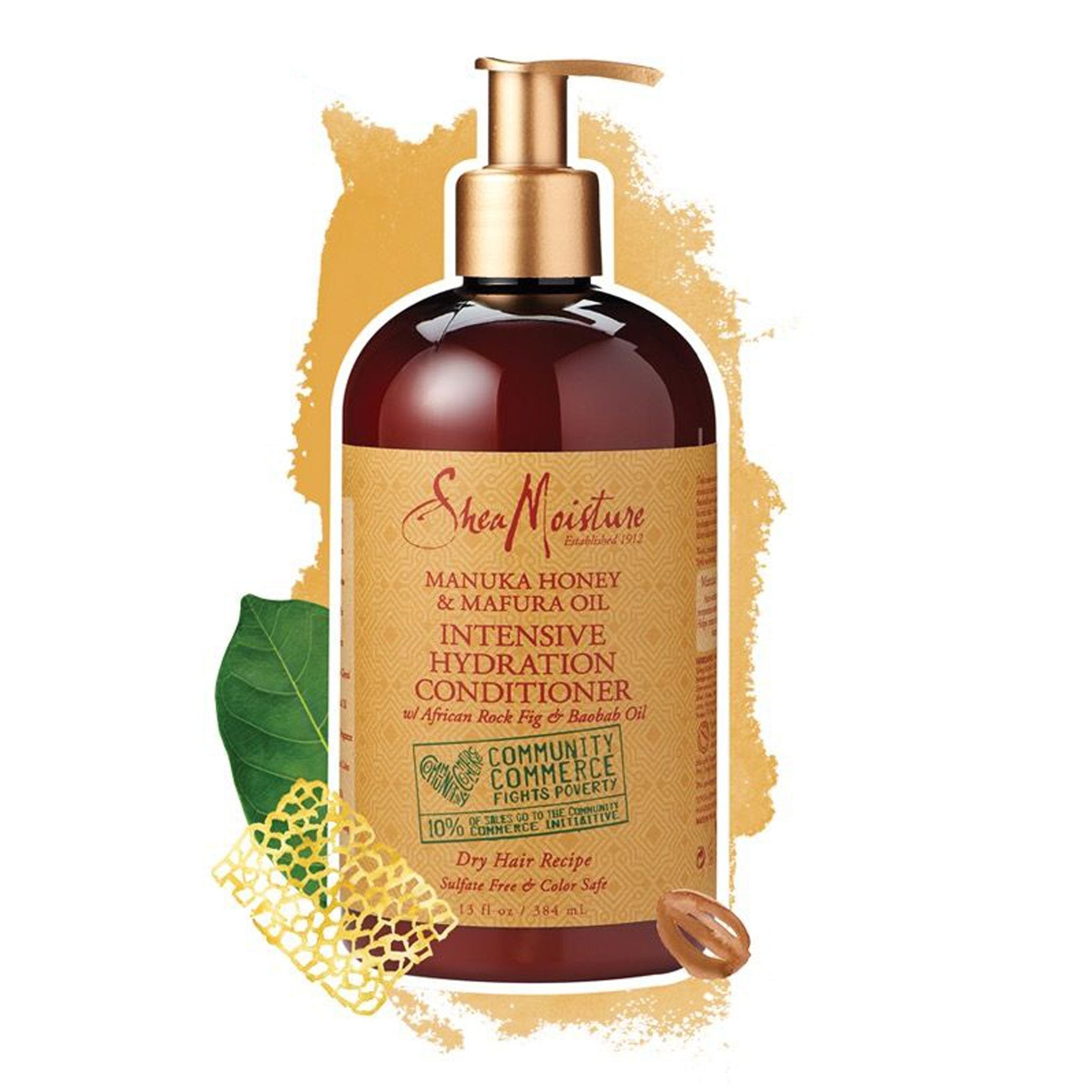 Balsamo idratante intensivo al miele di Manuka e olio di Mafura Manuka Honey & Mafura Oil Intensive Hydration Conditioner - lockenkopf