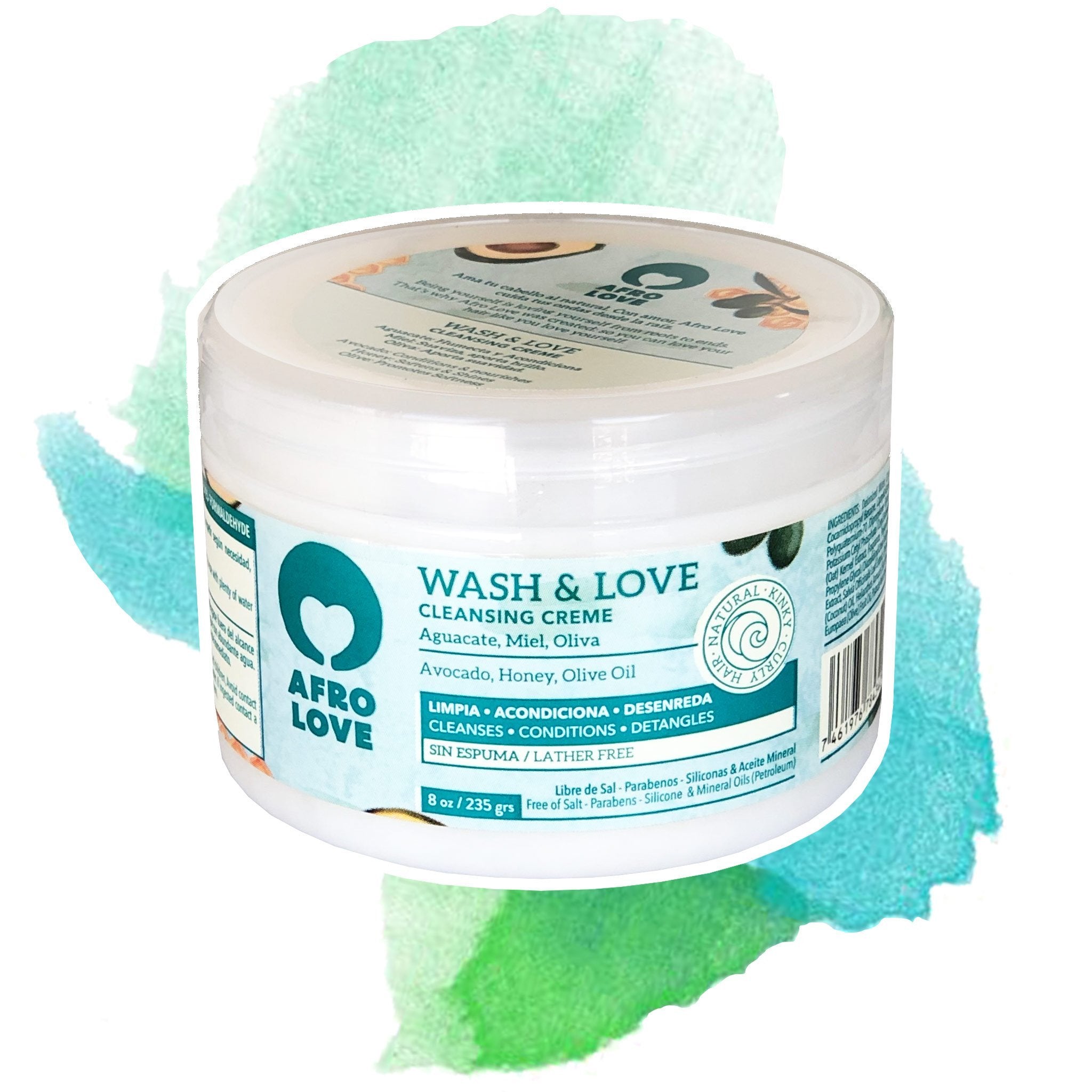 AFRO LOVE | Crema detergente Wash & Love - lockenkopf