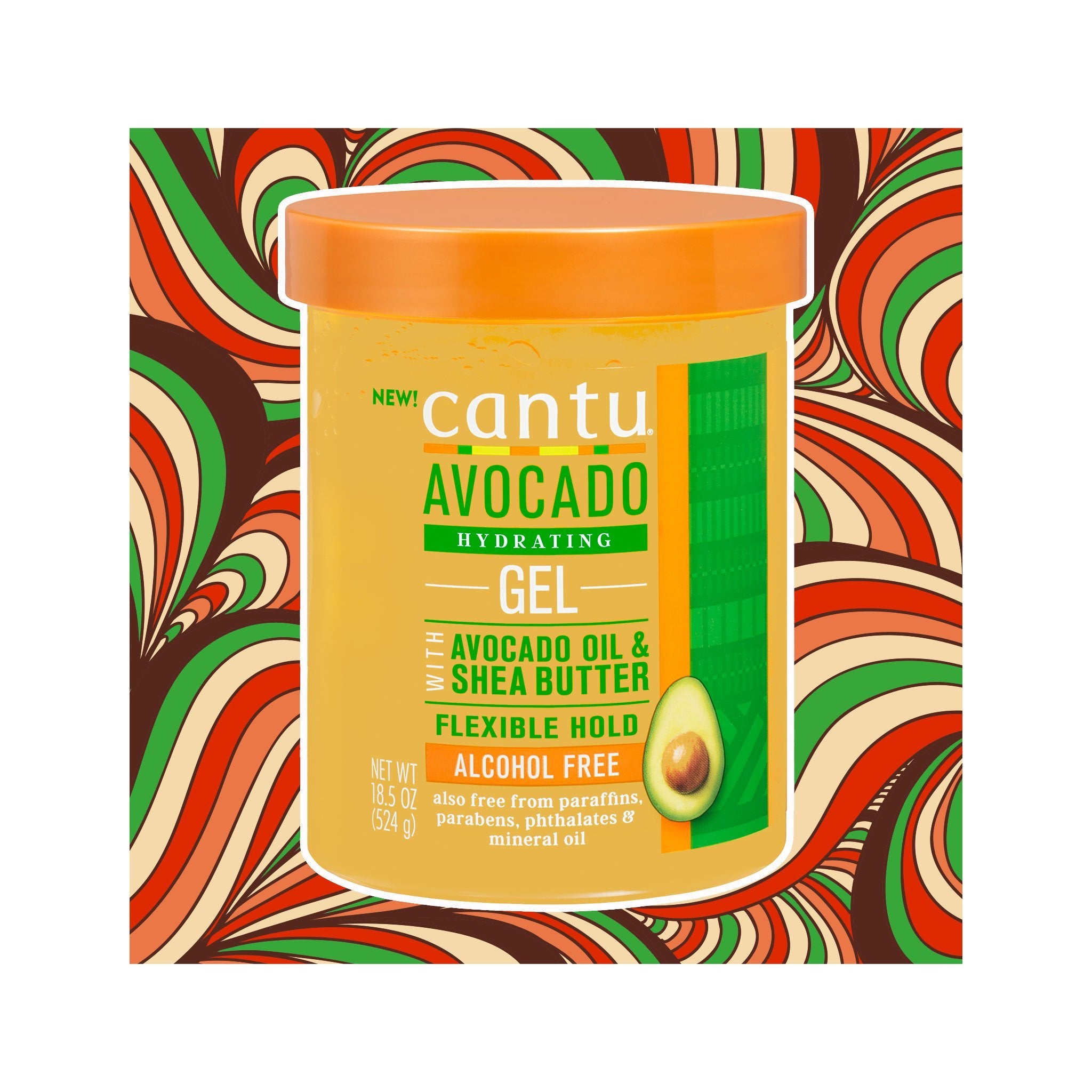 Cantu | Gel Styling Avocado - lockenkopf