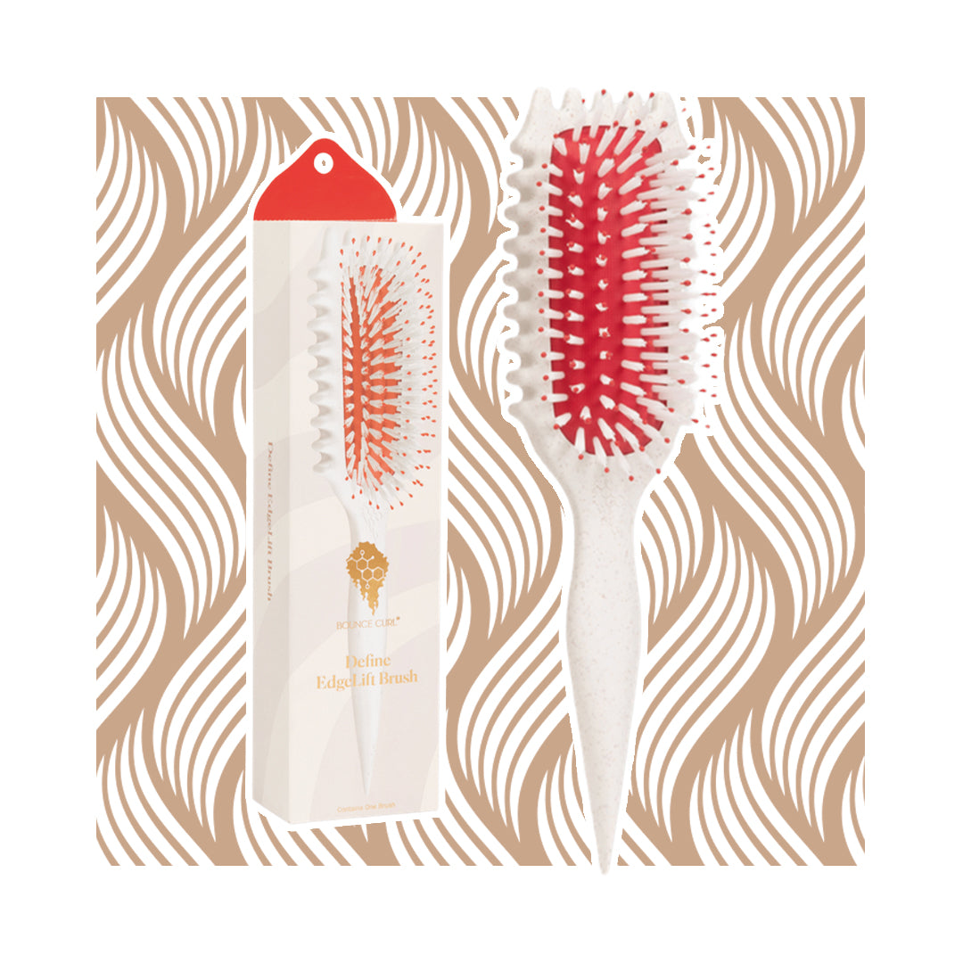 Cepillo Bounce Curl Define EdgeLift en color cereza | lockenkopf