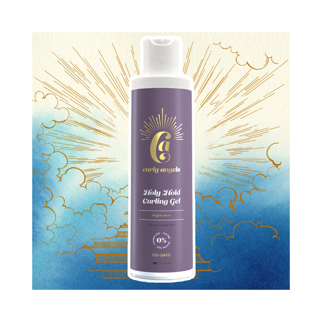 Curly Angels Holy Hold Curling Gel 180 ml | lockenkopf