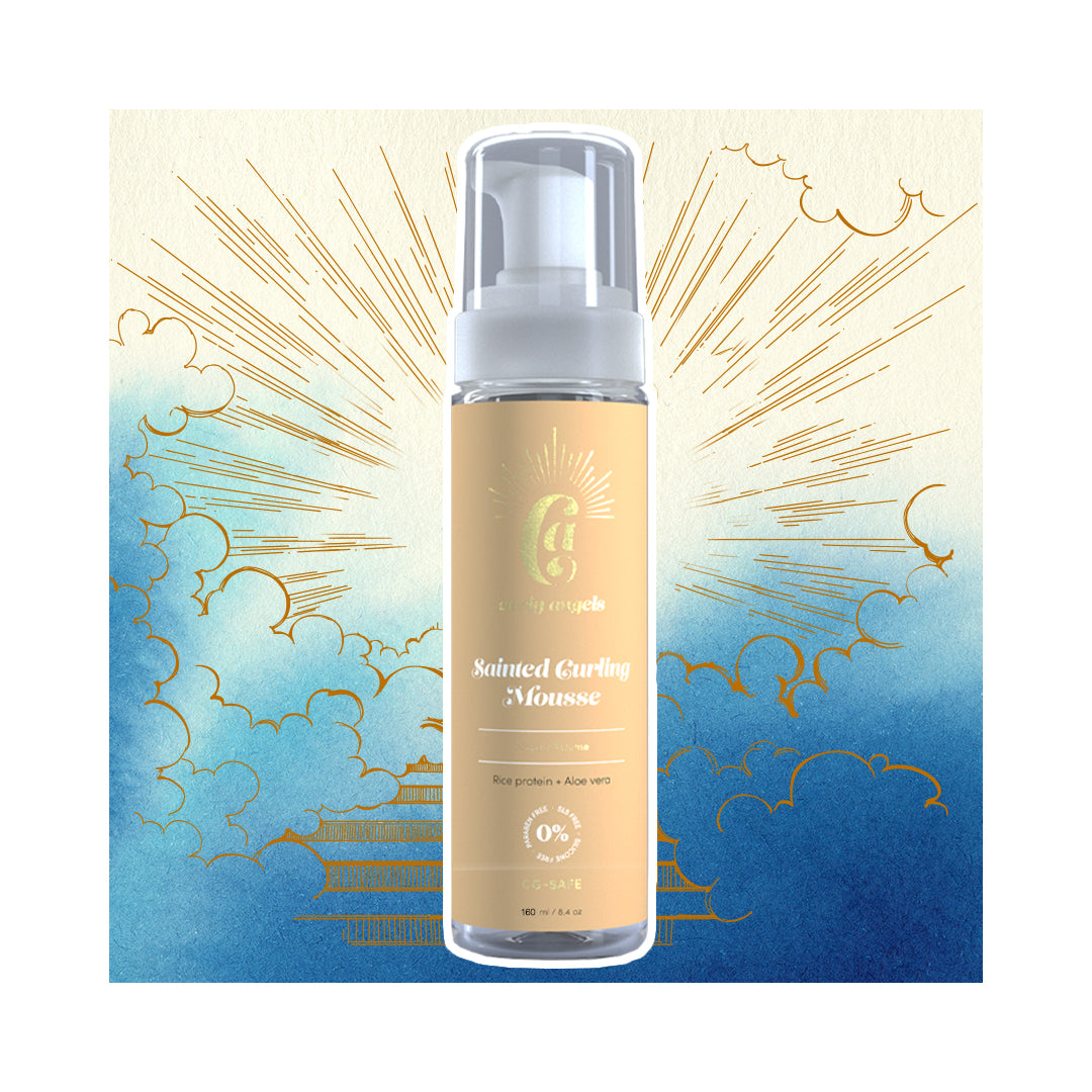 Curly Sainted Curling Mousse 160 | lockenkopf  