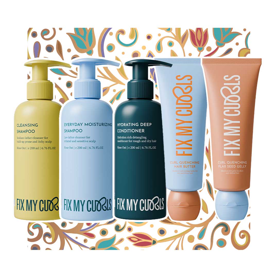 5 Step Moisture Routine Wavy-Curly