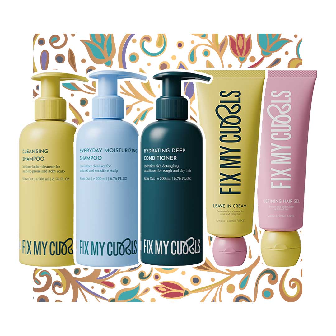Fix My Curls - 5 Step Protein Routine Wavy-Curly | lockenkopf