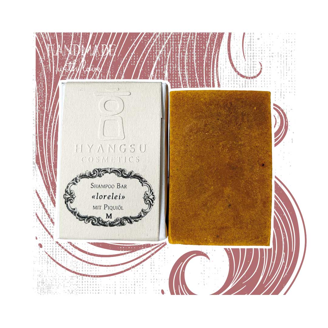 Hyangsu Shampoo Bar Lorelei mit Piqui-Nuss & Urucum | lockenkopf
