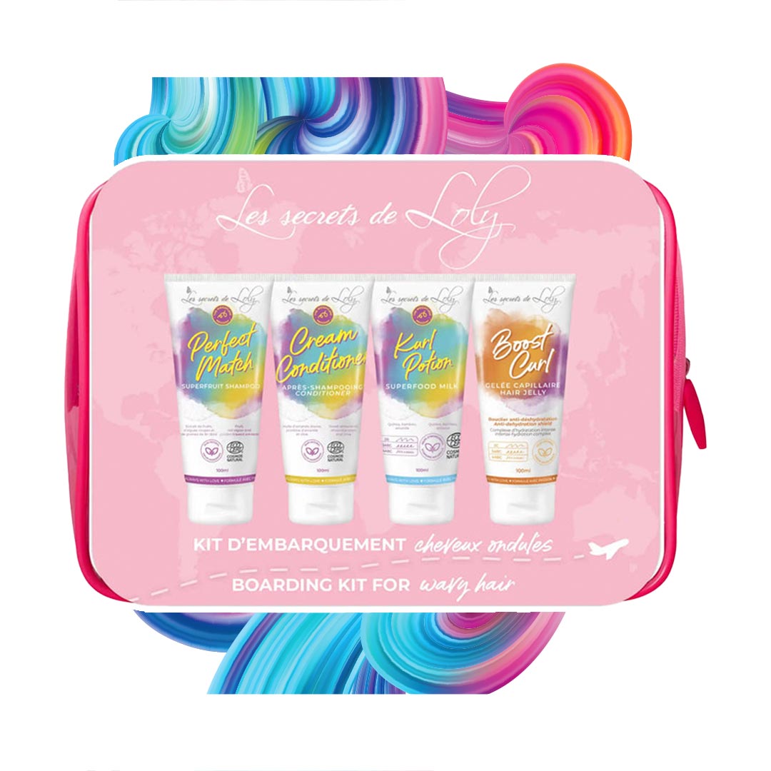 Wavy Travel Set - lockenkopf