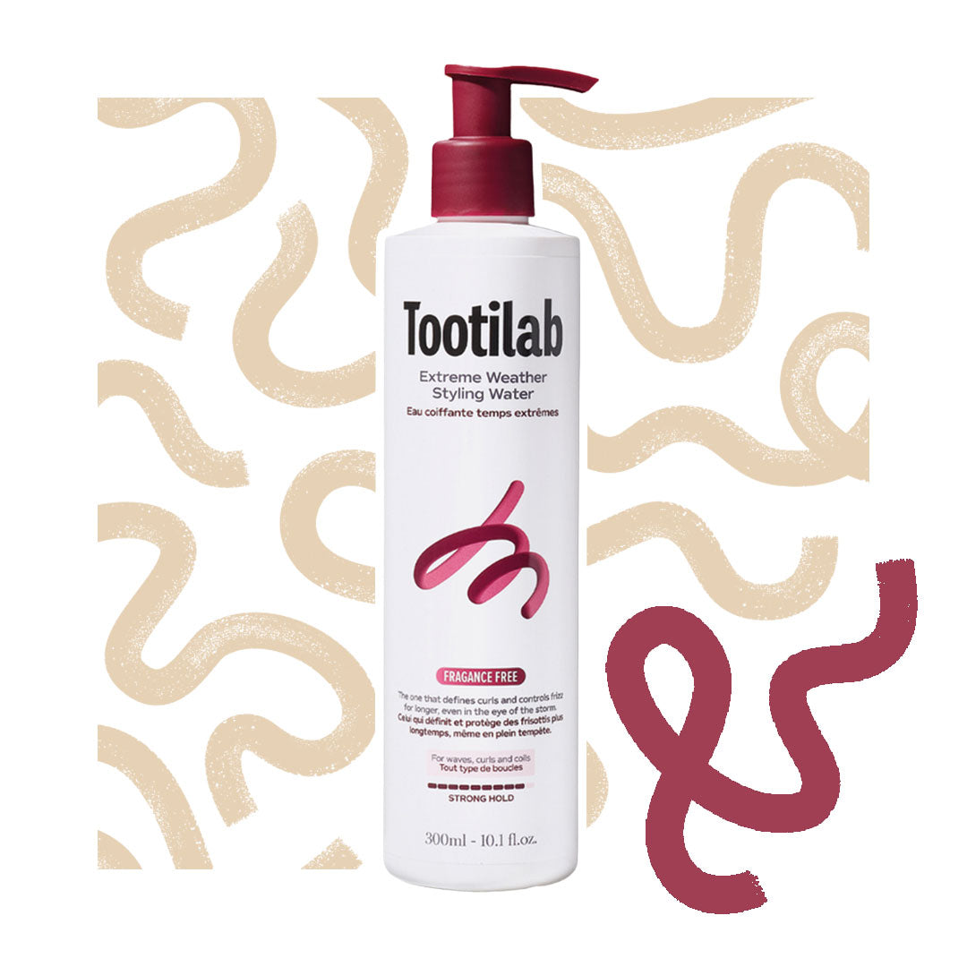 Tootilab Extra Storng Hold Gel Styling Water Ohne Duft 300ml | lockenkopf