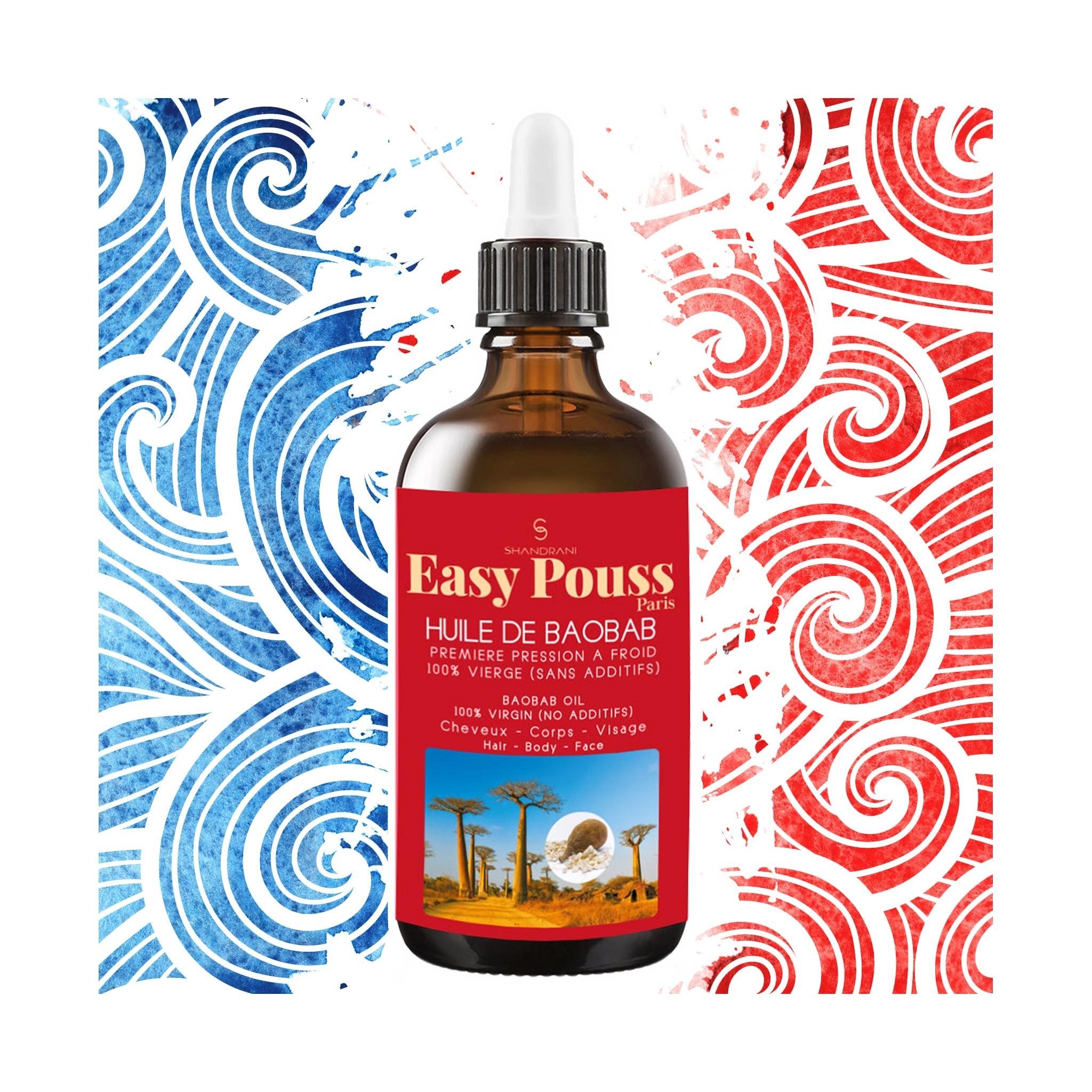 Easy Pouss Paris | natürliches Baobab-Öl - lockenkopf