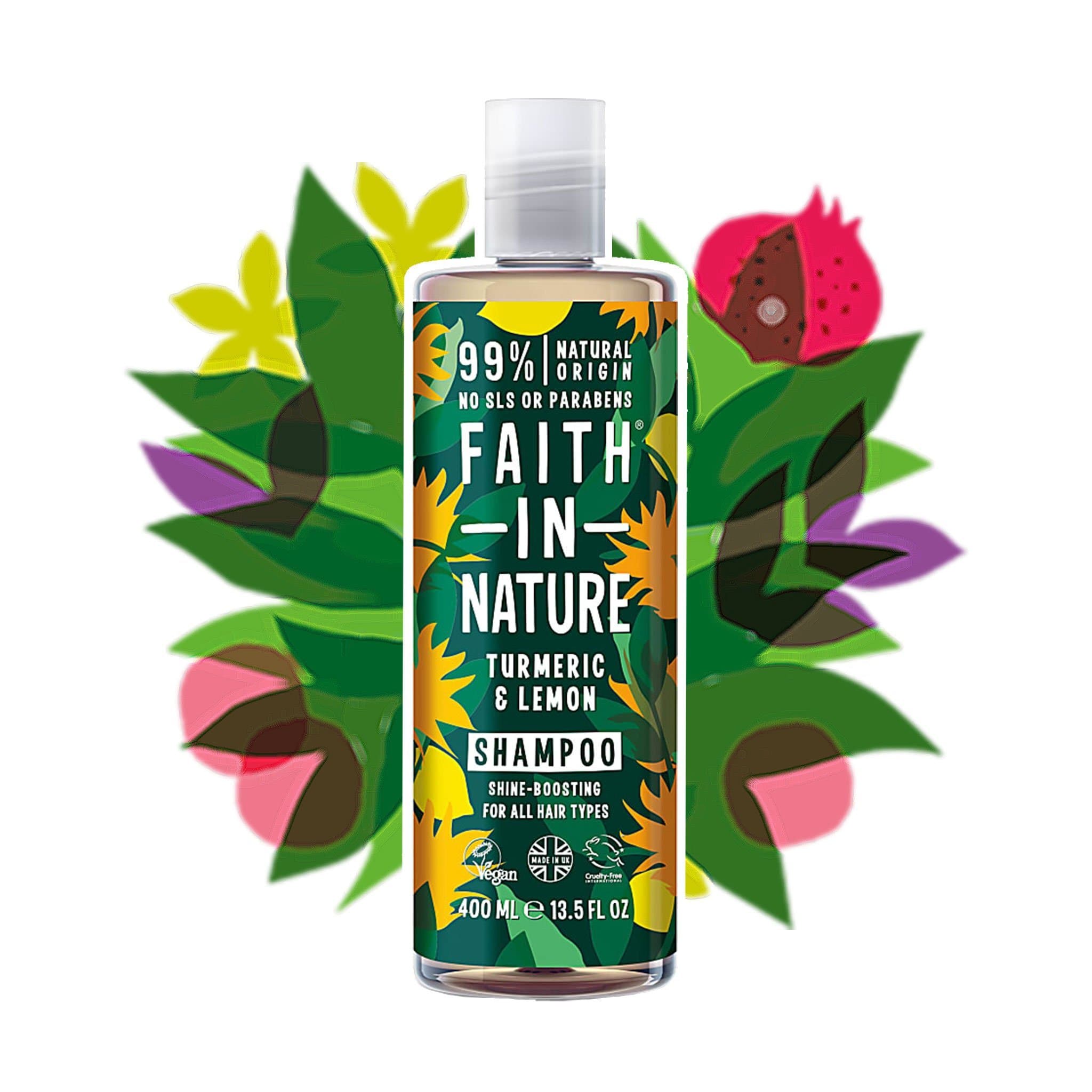 Faith in Nature | Turmeric & Lemon Shampoo - lockenkopf