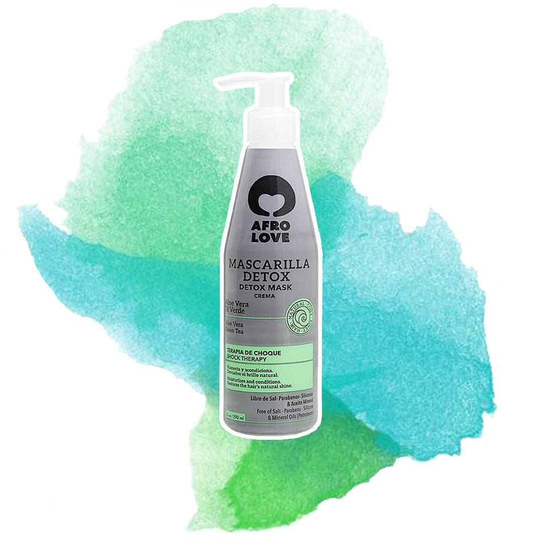 Detox Maske mit Aloe Vera & Grüntee - lockenkopf