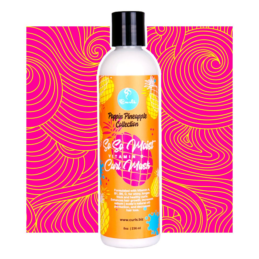 Curl Mask So So Moist Vitamin C - lockenkopf