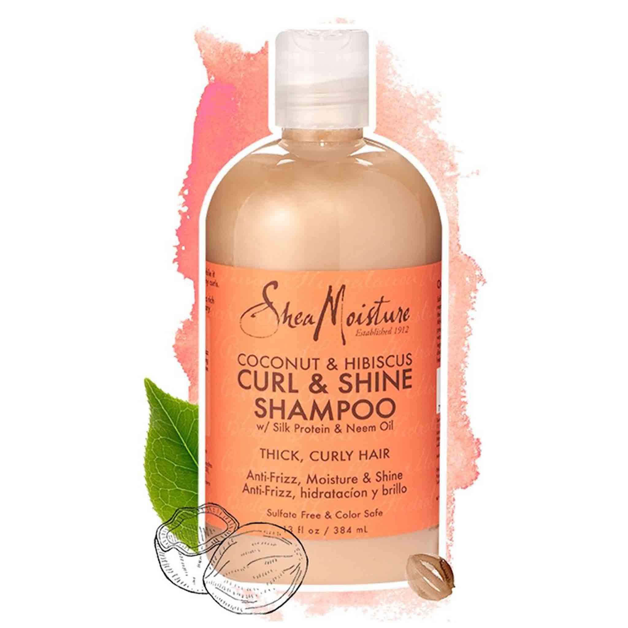 Shea Moisture | Coconut Hibiscus Curl & Shine Shampoo - lockenkopf