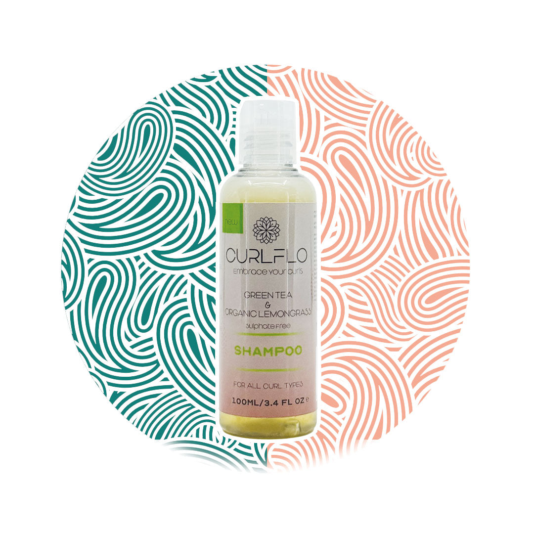 Curl Flo Lemongrass Travel Set - your curl care for on the go