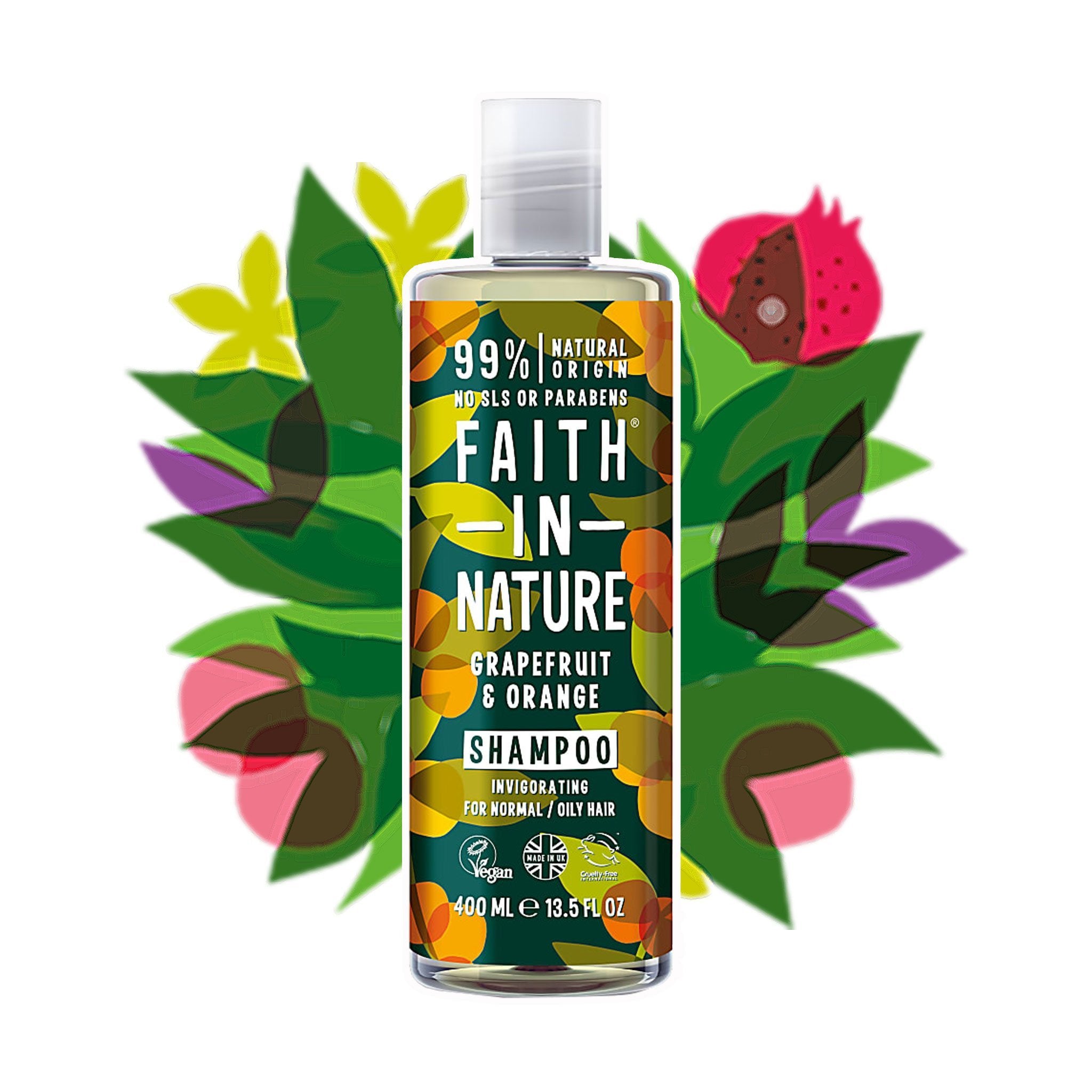 Faith in Nature | Grapefruit & Orange Shampoo - lockenkopf