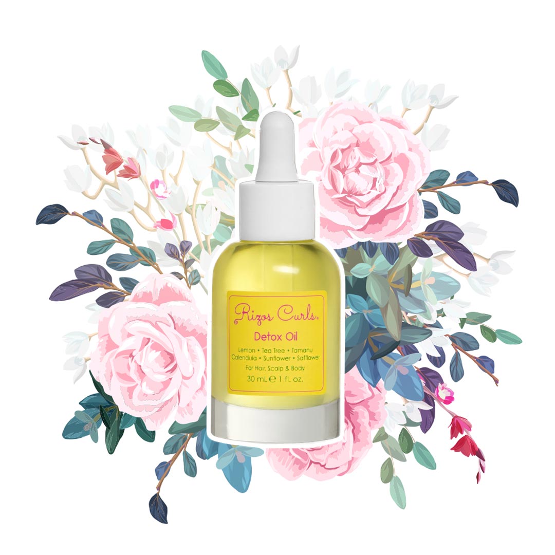 Detox Oil for Hair, Scalp & Body: Healing Tea Tree & Lemon - lockenkopf