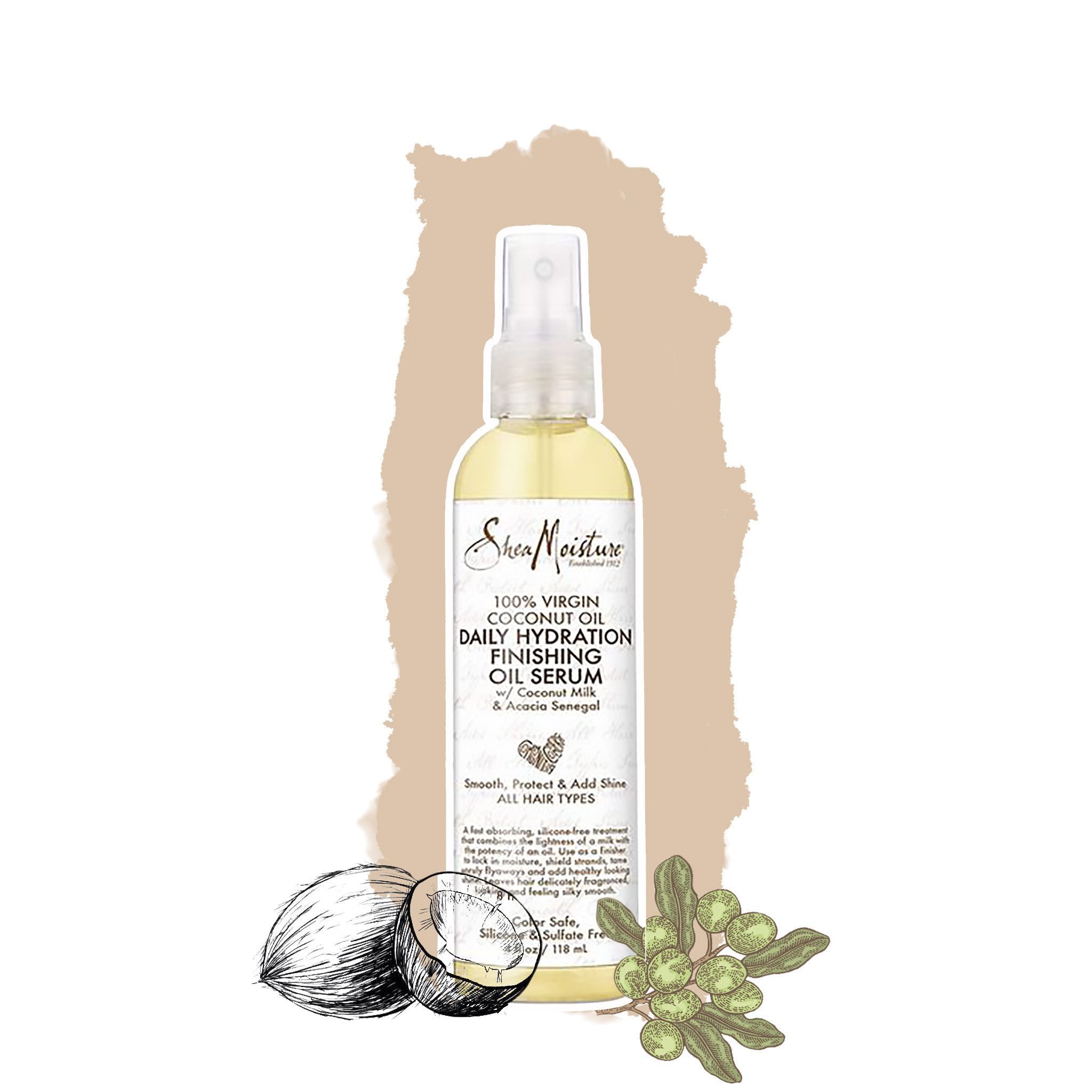 Shea Moisture | Daily Hydration Finishing Oil Serum - lockenkopf