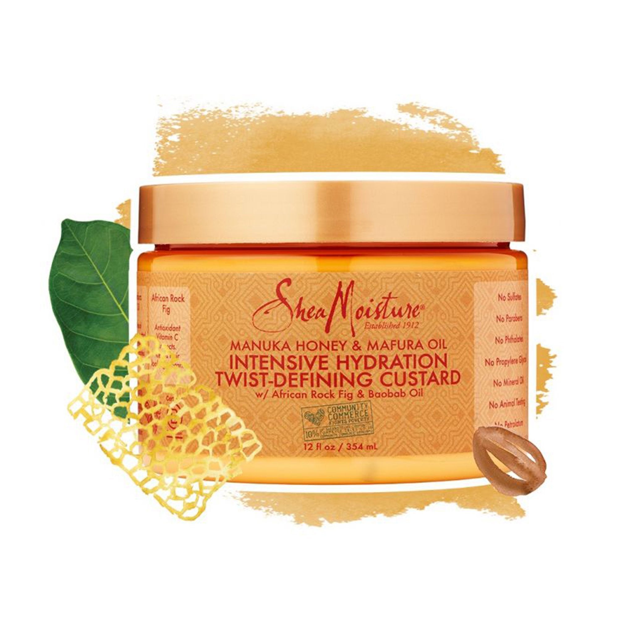 Shea Moisture | Manuka Honey & Mafura Oil Twist-Defining Custard - lockenkopf