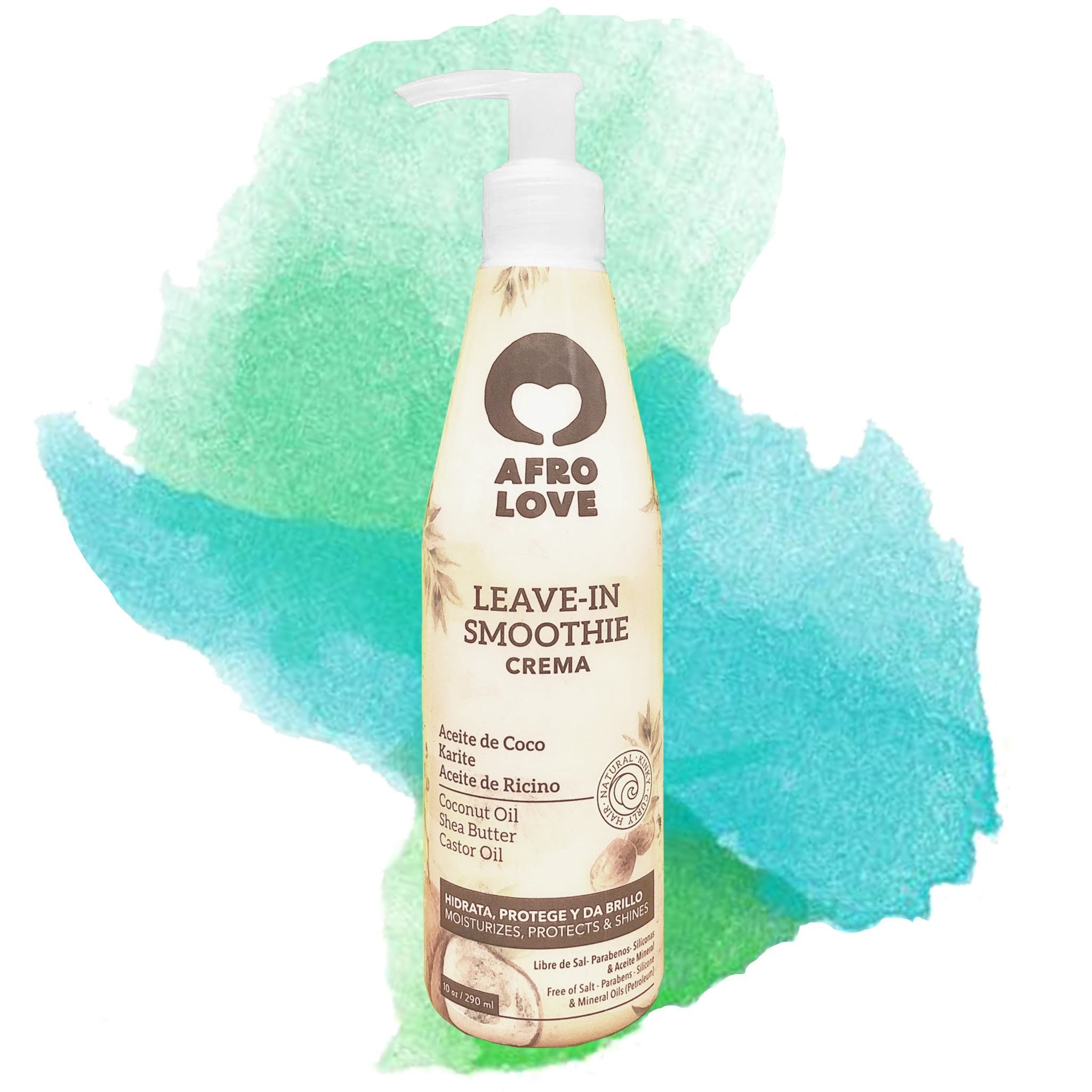 Afro Love | Leave In Smoothie Aceite de Coco & Manteca de Karité & Aceite de Ricino - lockenkopf