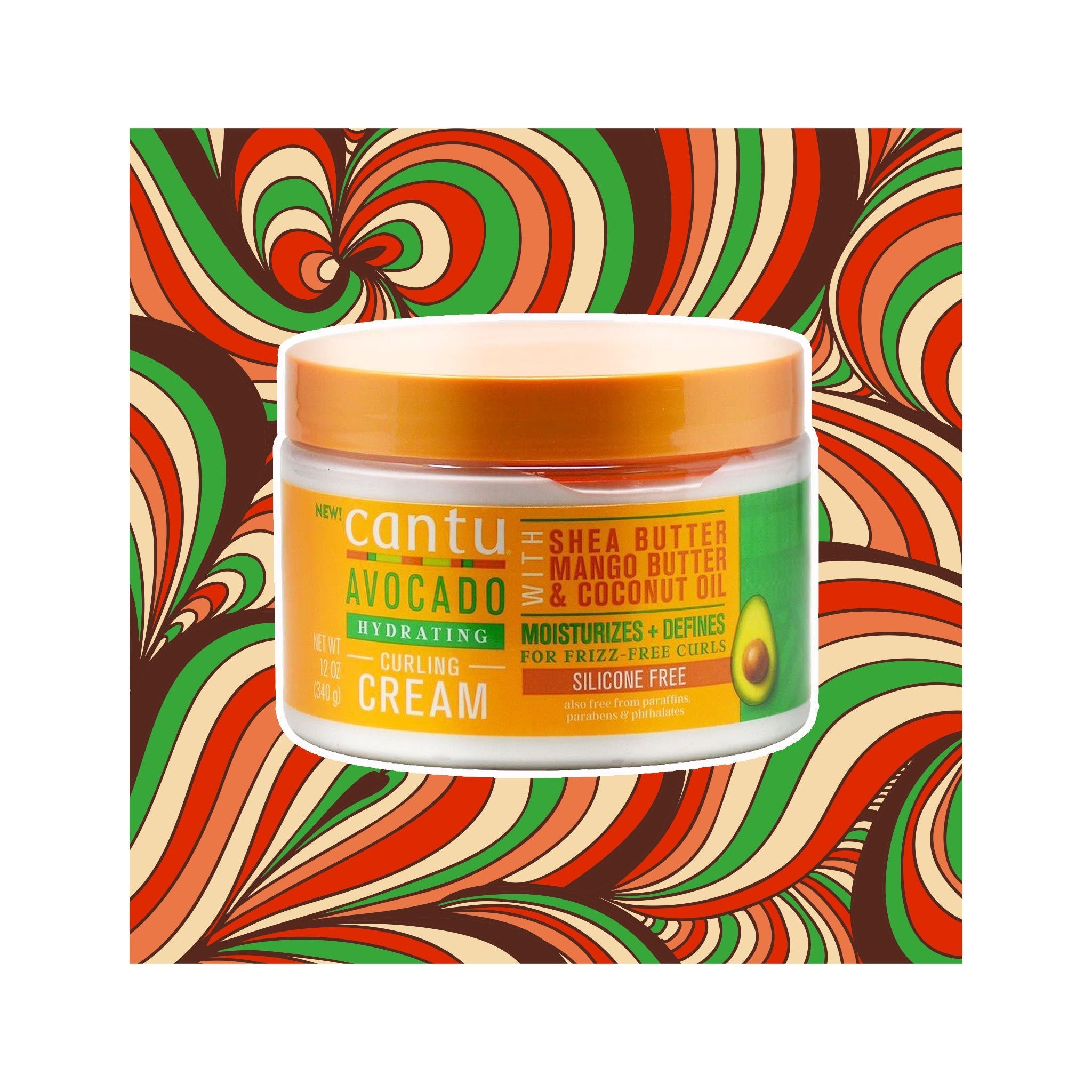 Cantu | Crema rizadora hidratante de aguacate - lockenkopf