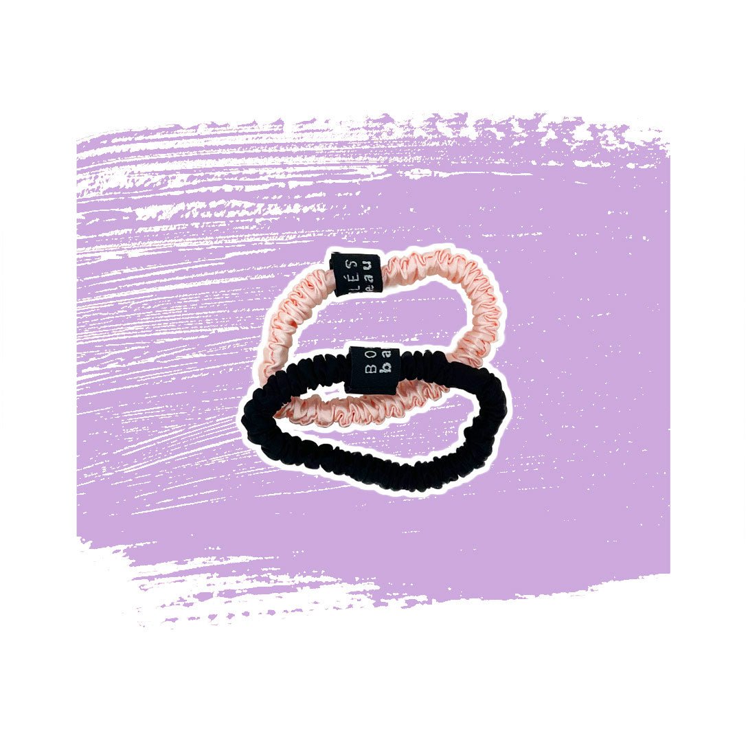 Satin Scrunchie Set Slim - lockenkopf