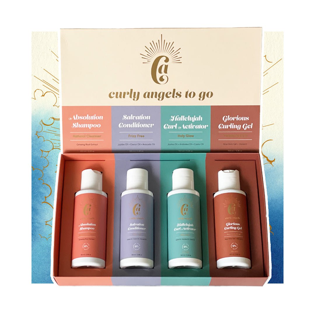 Curly Angels to go Travel Set - lockenkopf