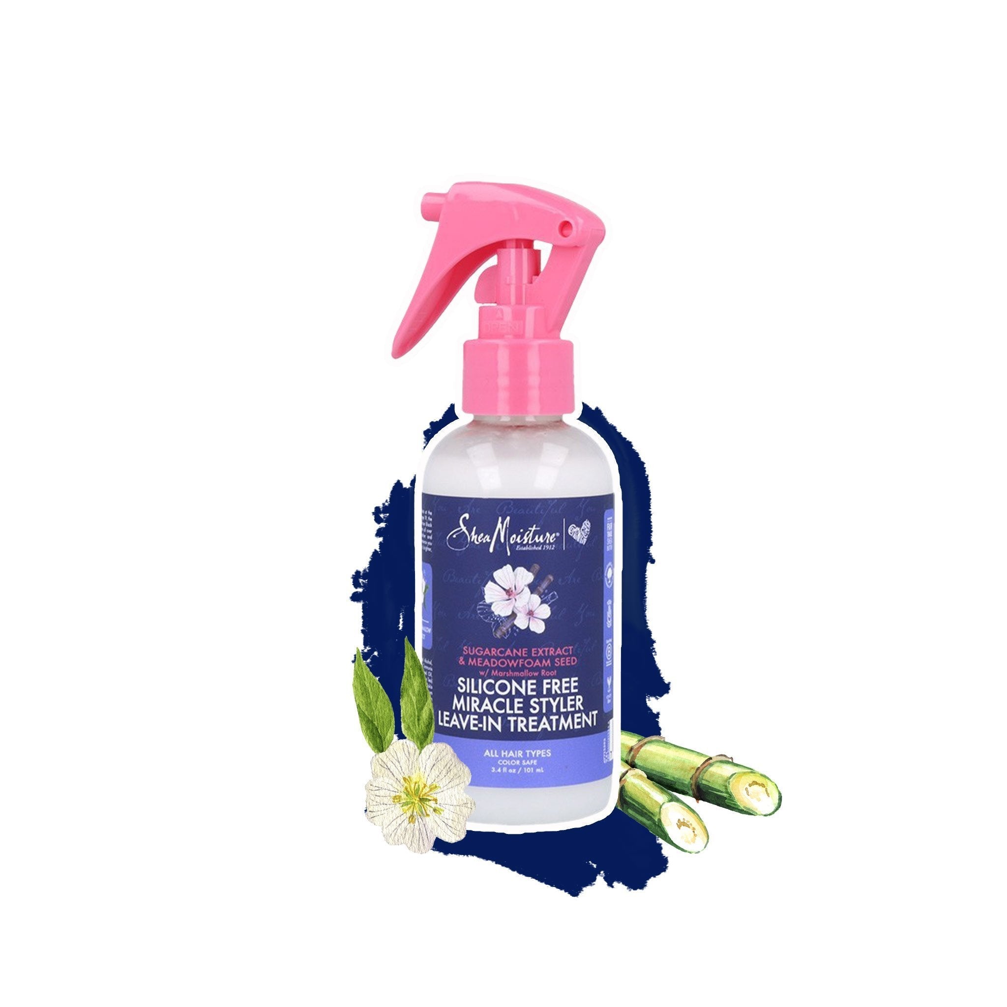 Sugarcane Extract & Meadowfoam Seed Silicone Free Miracle Styler Leave - in Treatment - lockenkopf