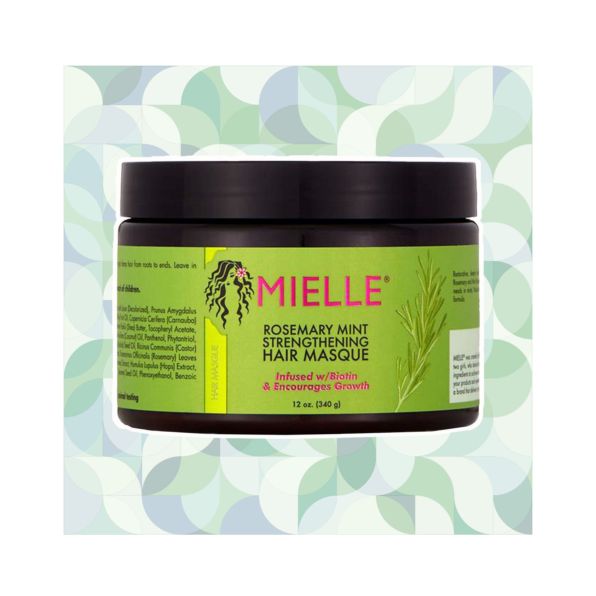 Mielle Organics | Mascarilla capilar fortalecedora de romero y menta - lockenkopf