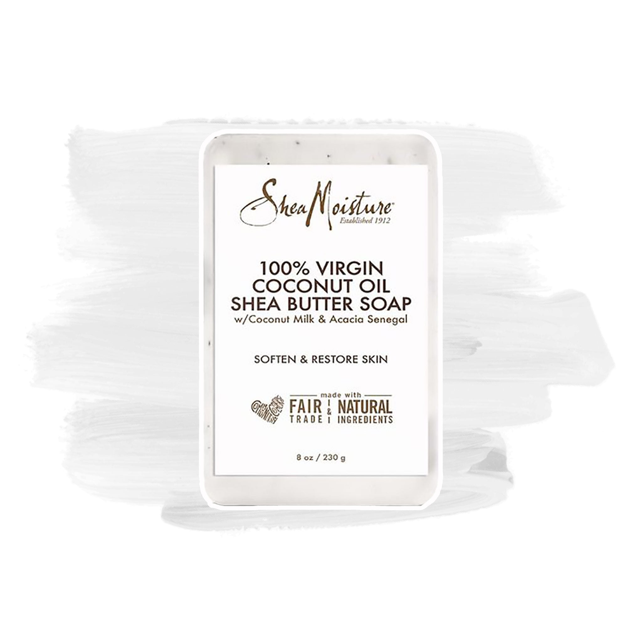 Shea Moisture | 100% Aceite de Coco Virgen Karité Jabón en Barra - lockenkopf