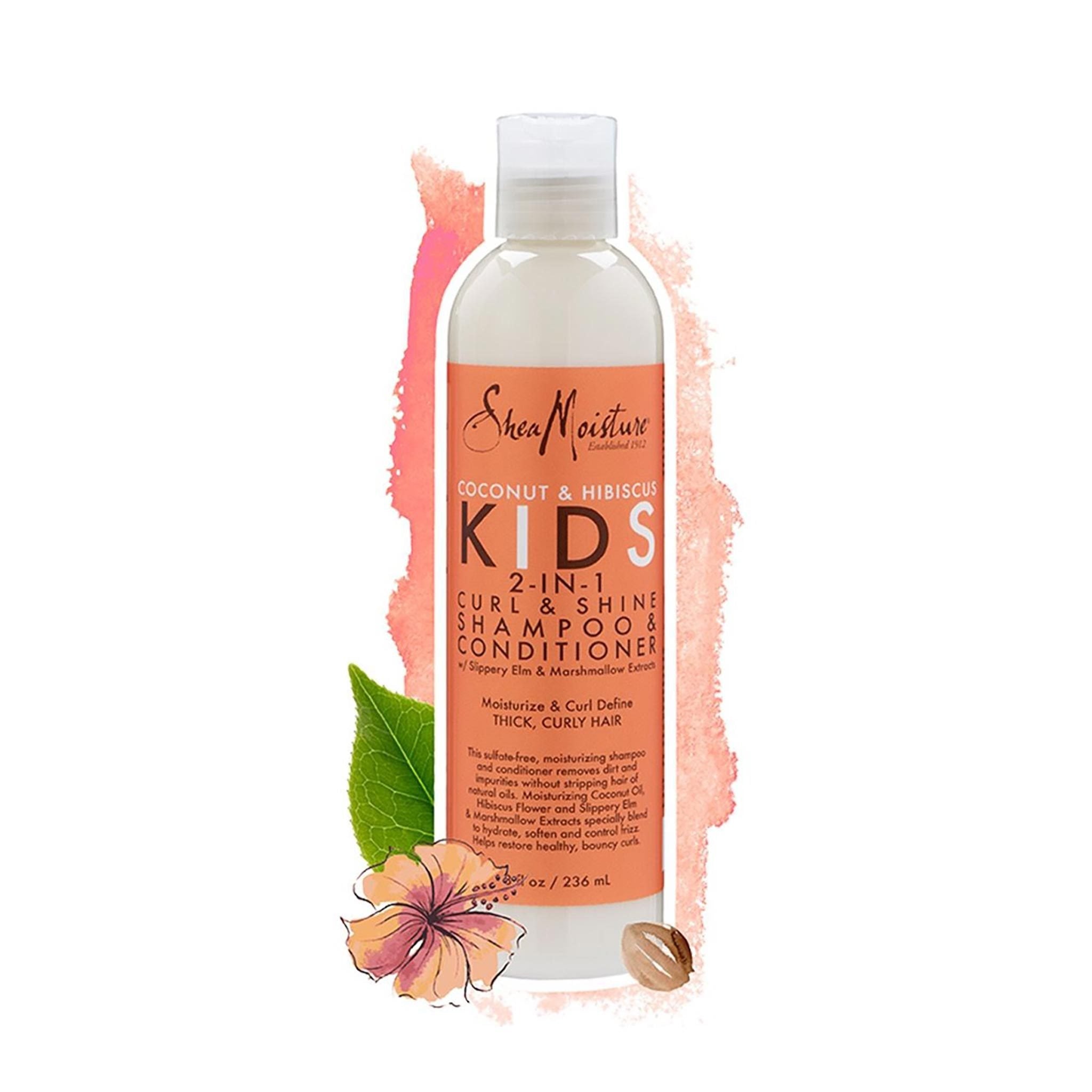 Shea Moisture KIDS| Champú y Acondicionador 2En1 Coco e Hibisco - lockenkopf