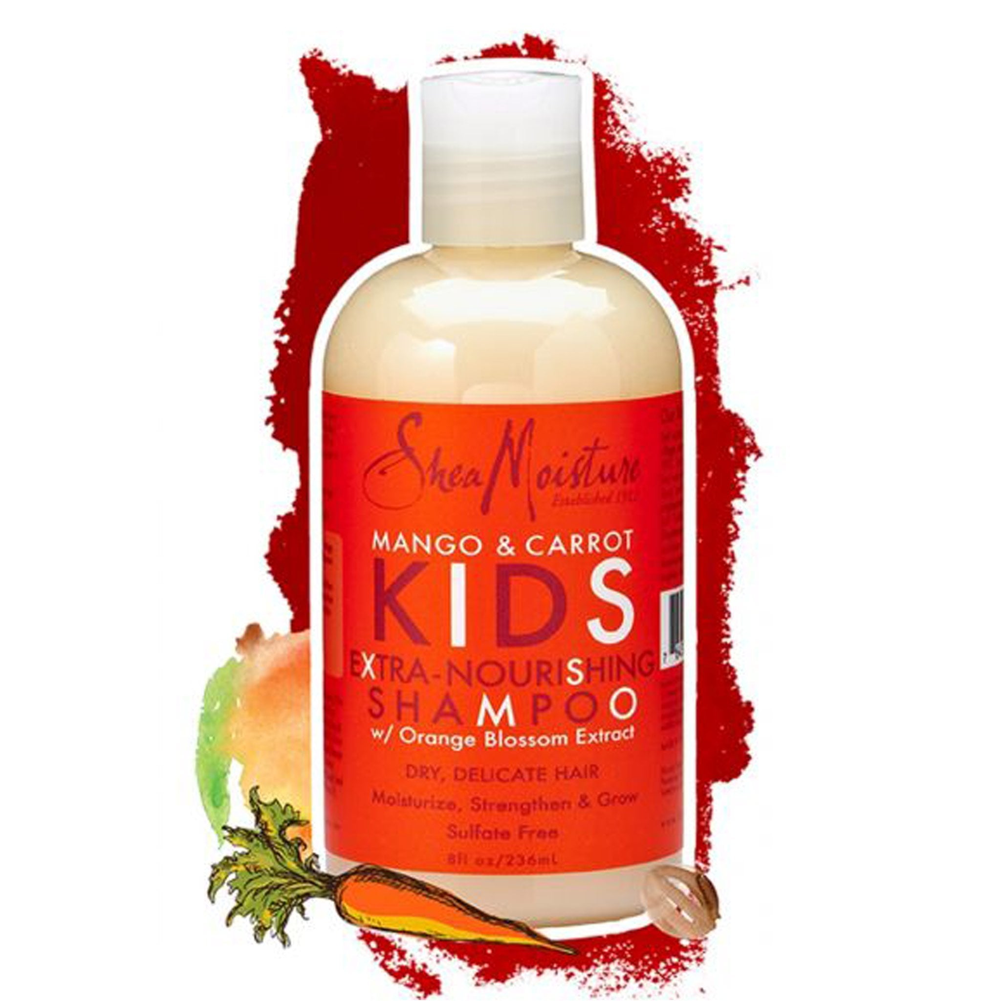 Shea Moisture KIDS | Champú Extra-Nutritivo Mango y Zanahoria - lockenkopf