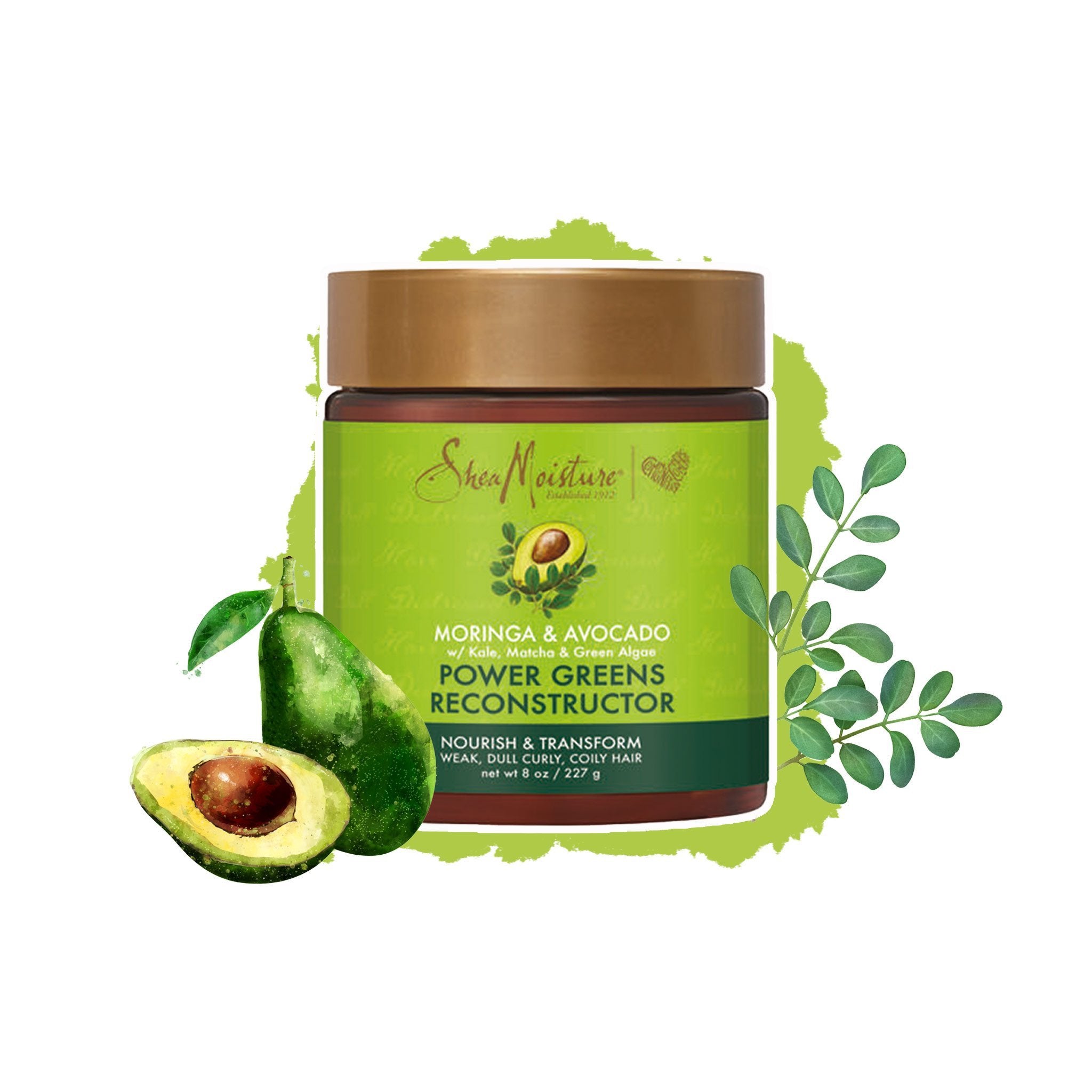 Shea Moisture | Moringa & Avocado Power Greens reconstructor - lockenkopf