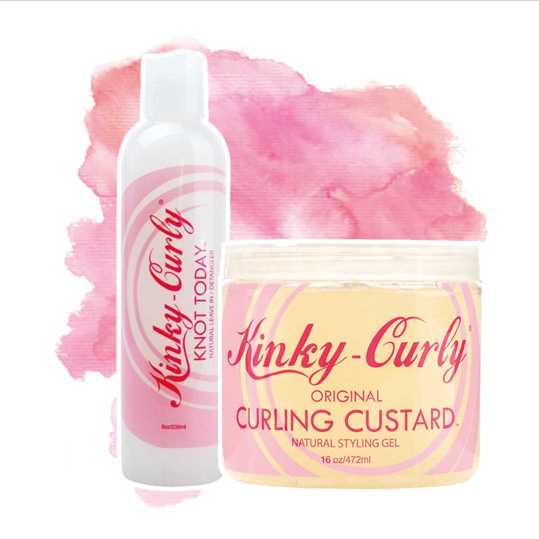Kinky Curly Styling Queens mit 16oz Custard - lockenkopf