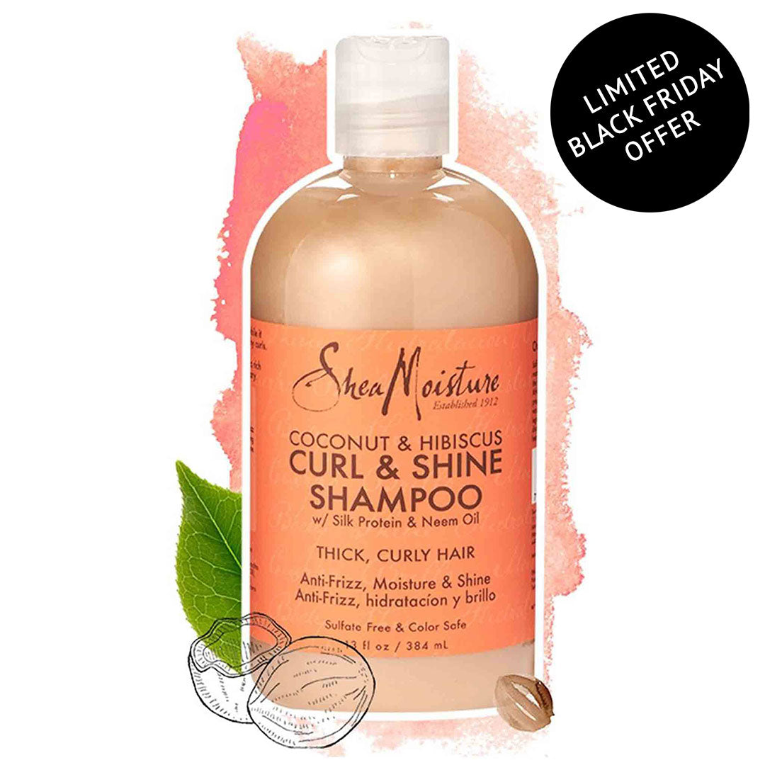 Shampooing Curl & Shine à la noix de coco et à l'hibiscus