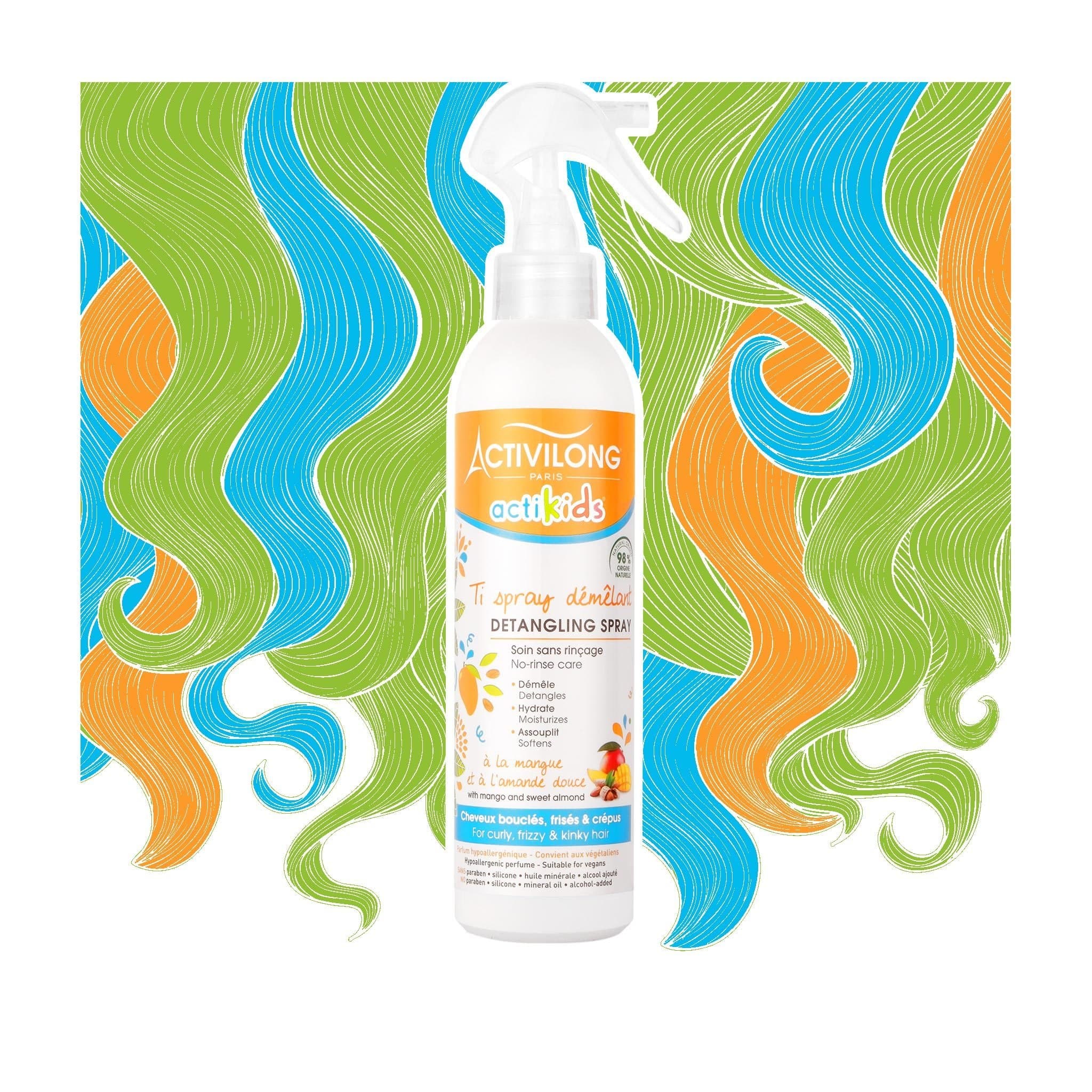 Activilong | Detangling Spray Actikids - lockenkopf                                