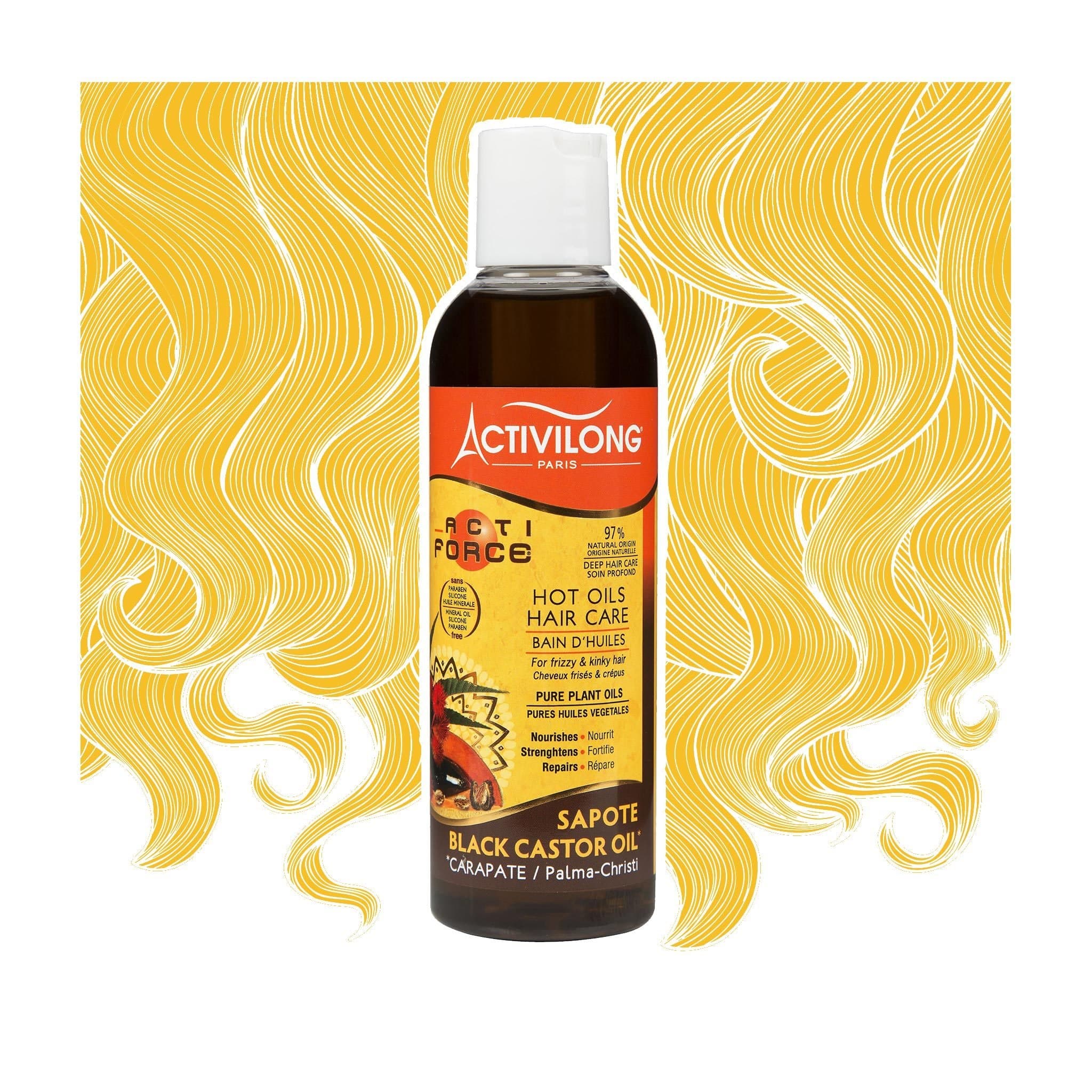 Activilong | Hot Oil Hair Care Actiforce - lockenkopf                                