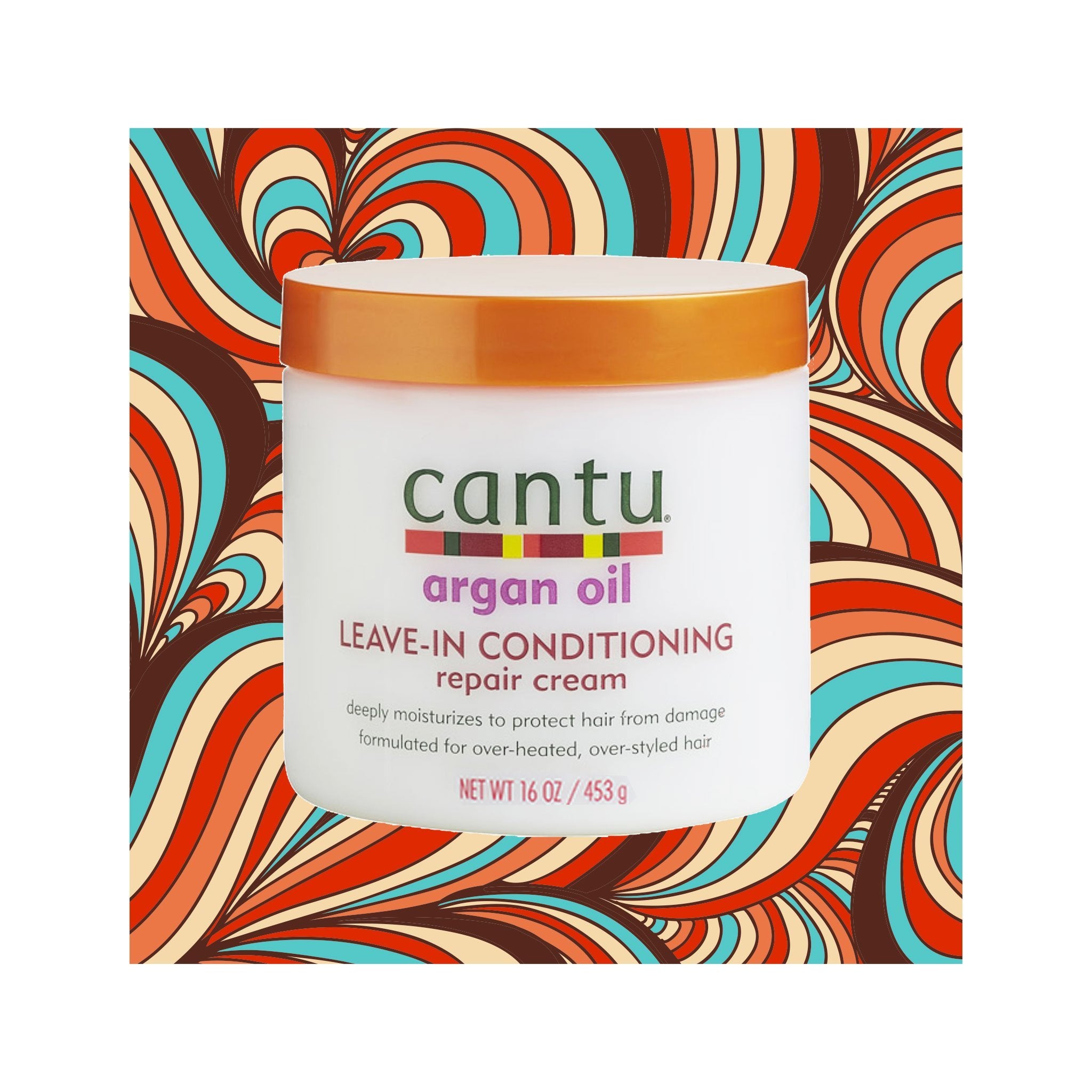 Cantu | Crème réparatrice sans rinçage à l'huile d'argan - lockenkopf