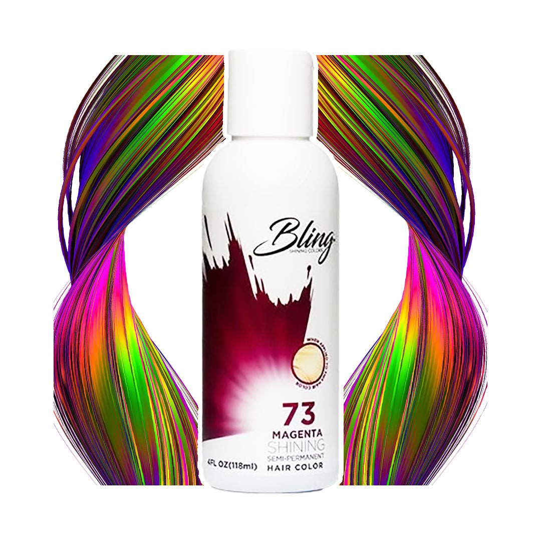 Couleur de cheveux semi-permanente