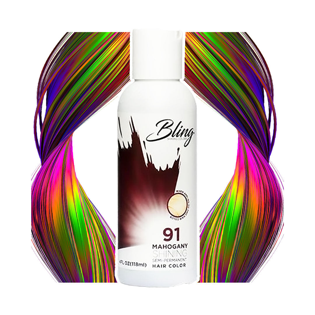 Couleur de cheveux semi-permanente