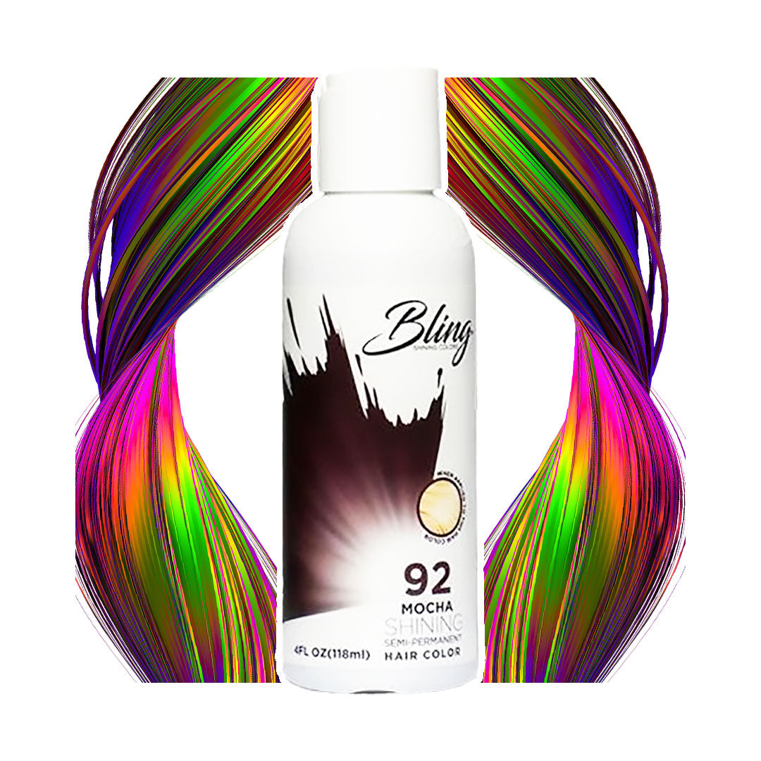 Couleur de cheveux semi-permanente